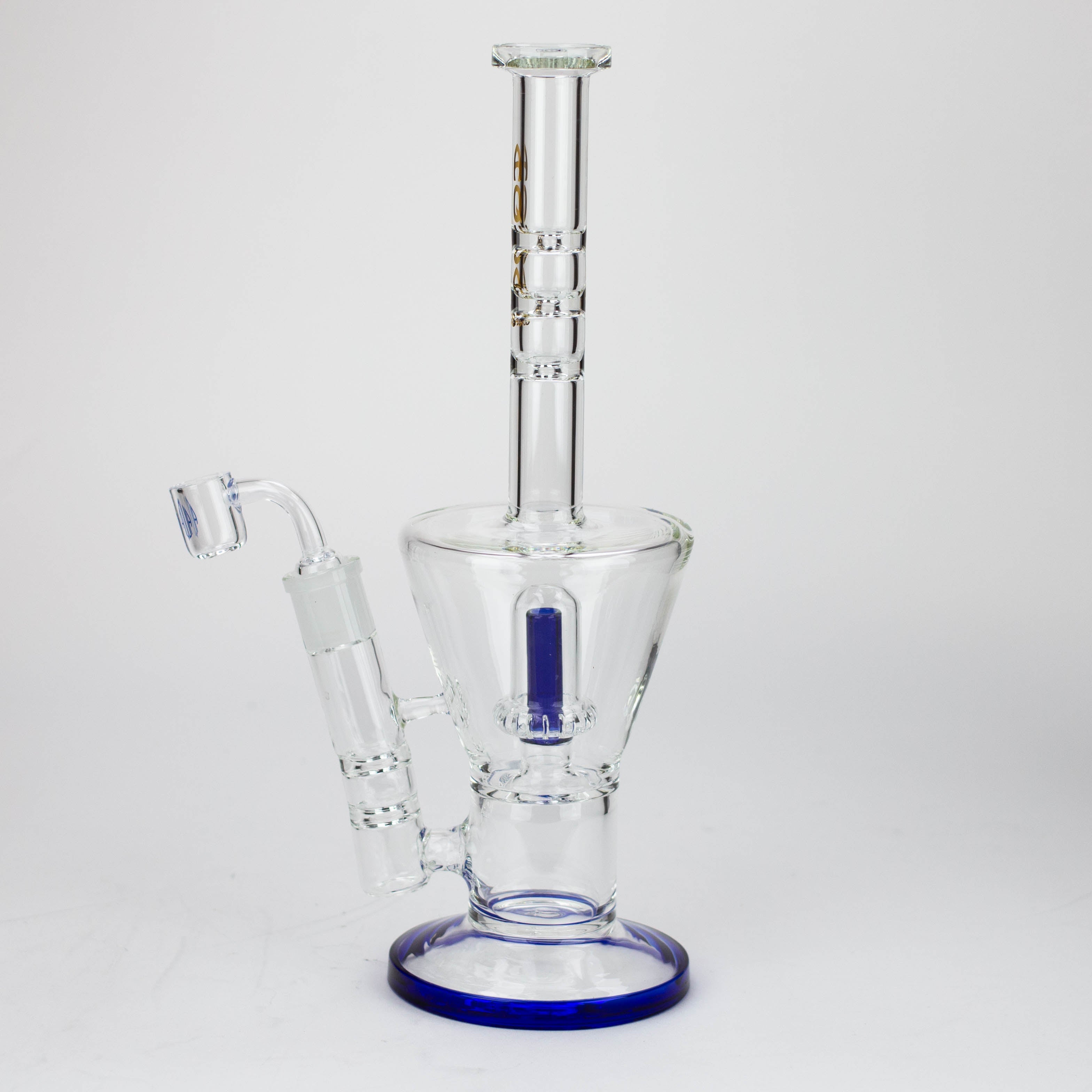 13" AQUA Glass 2-in-1 Sowerhead percolator glass bong [AQUA125]