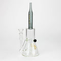 10" AQUA glass tire diffuser Rocket glass bong [AQUA113]