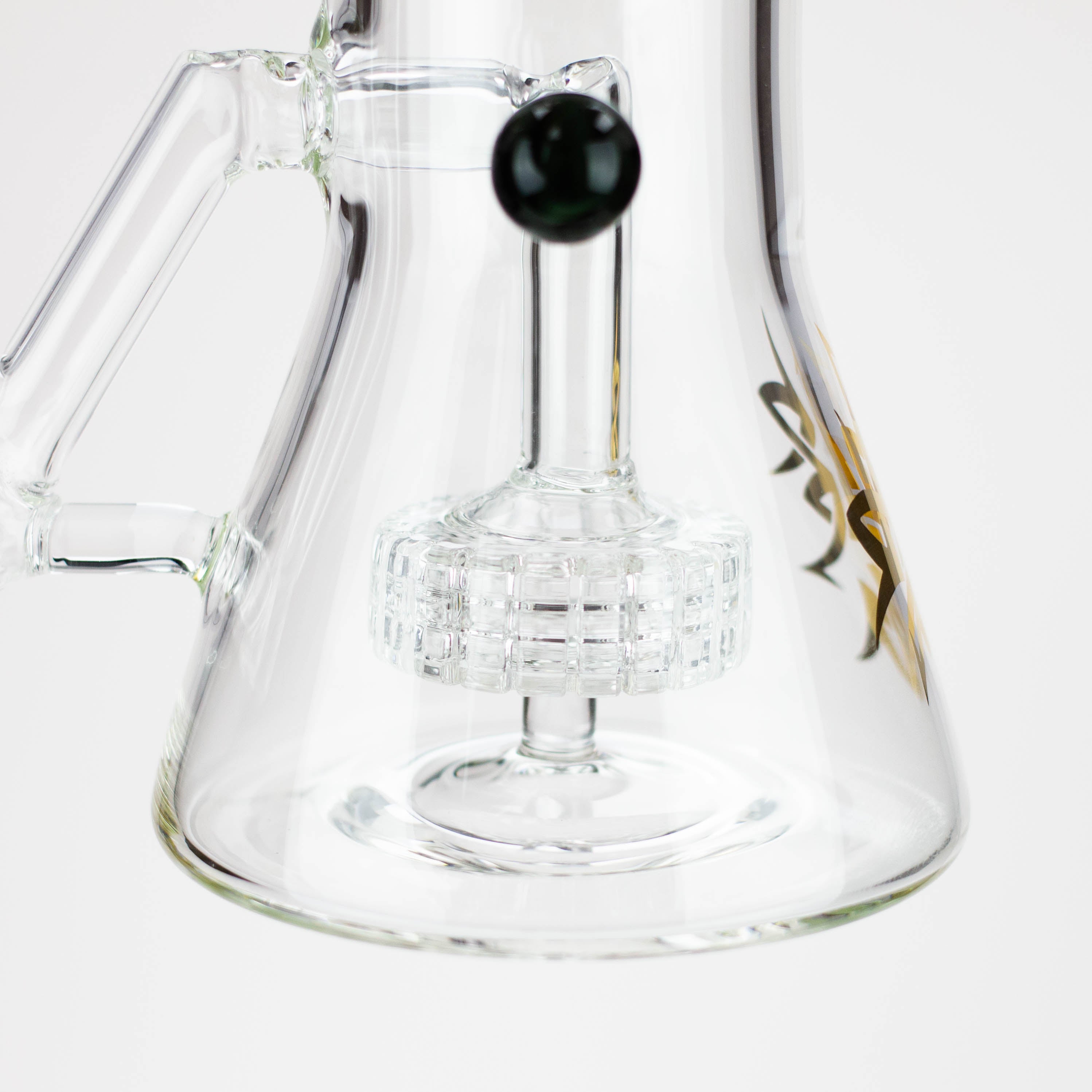 10" AQUA glass tire diffuser Rocket glass bong [AQUA113]