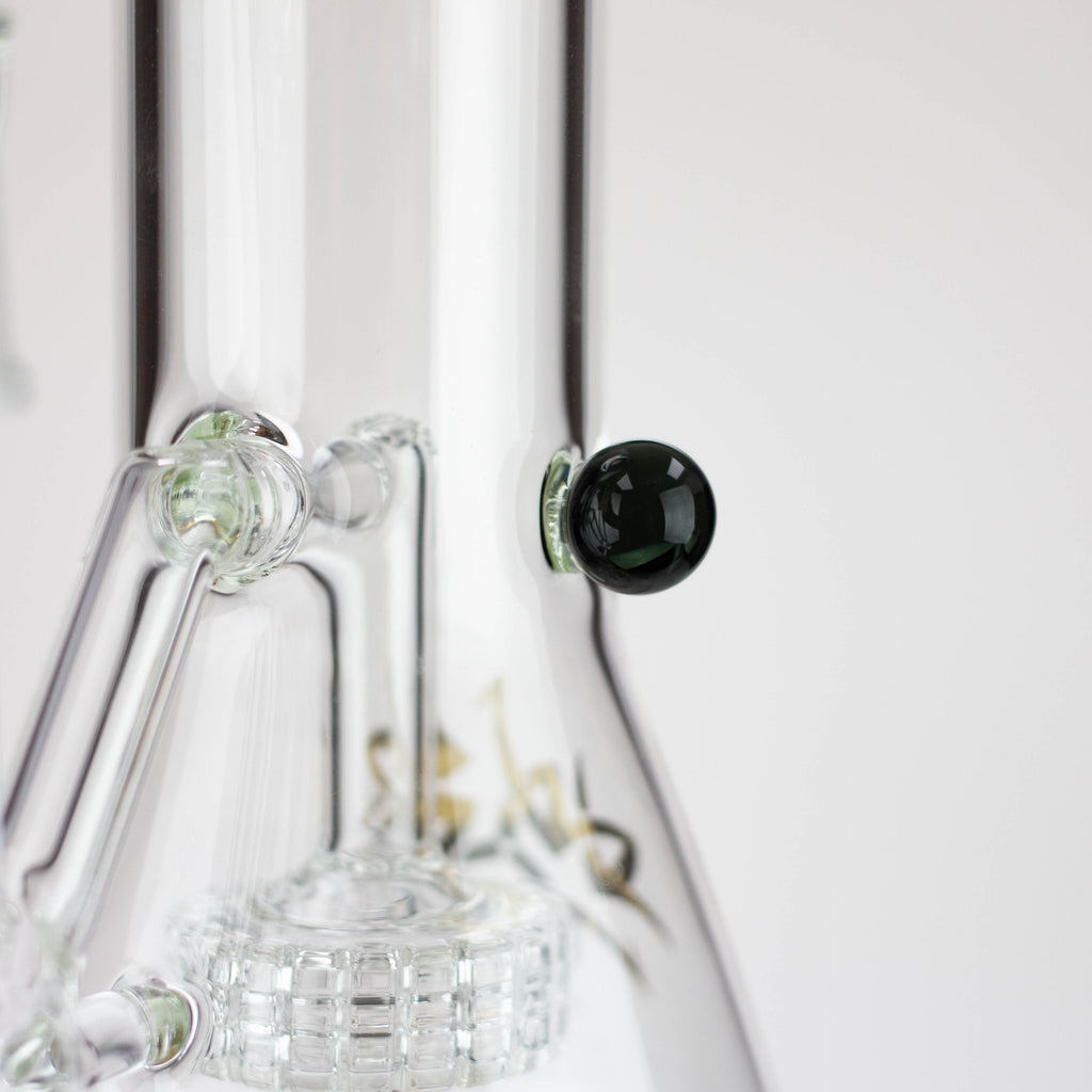 10" AQUA glass tire diffuser Rocket glass bong [AQUA113]