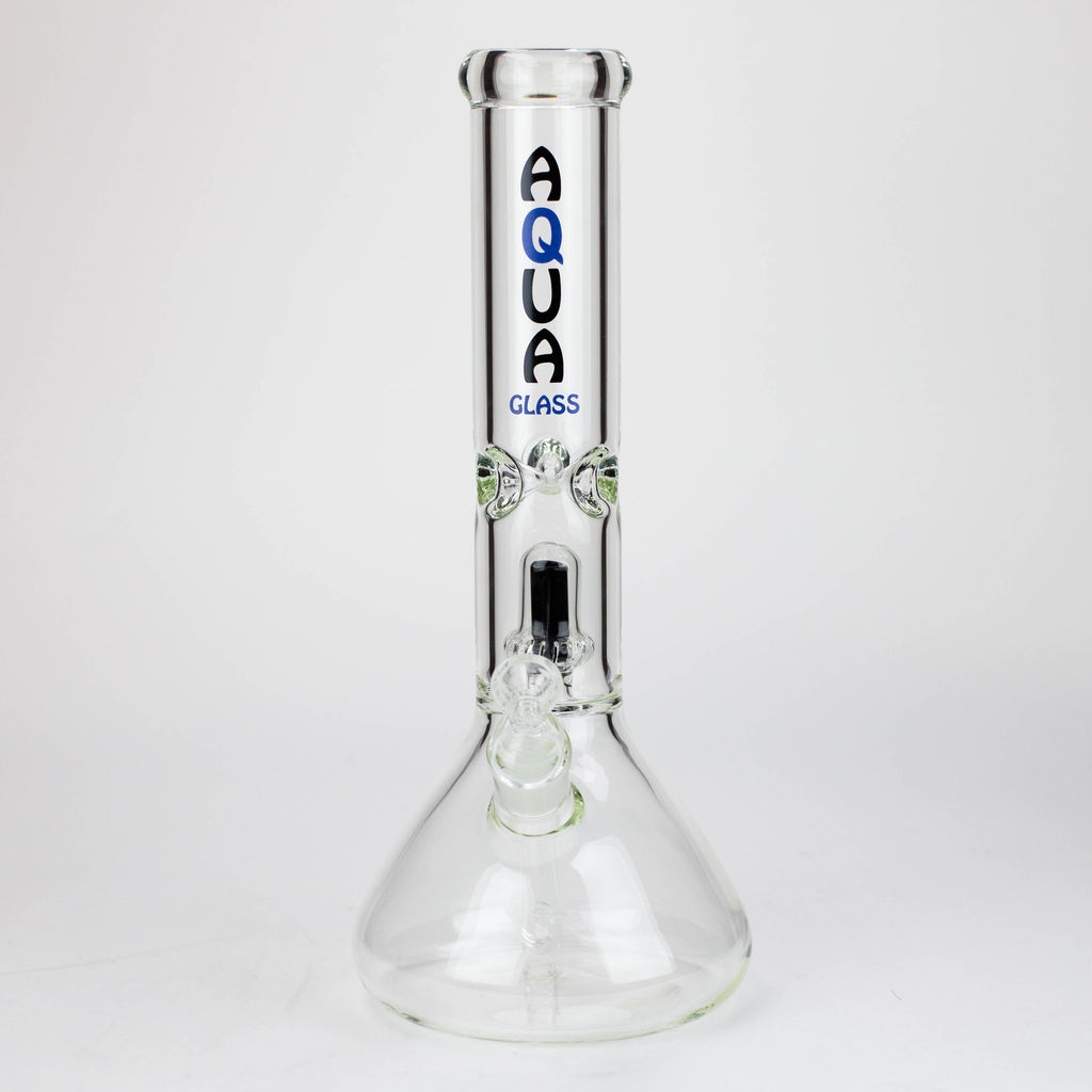 12" AQUA Glass showerhead percolator / 7mm /glass water bong [AQUA025]