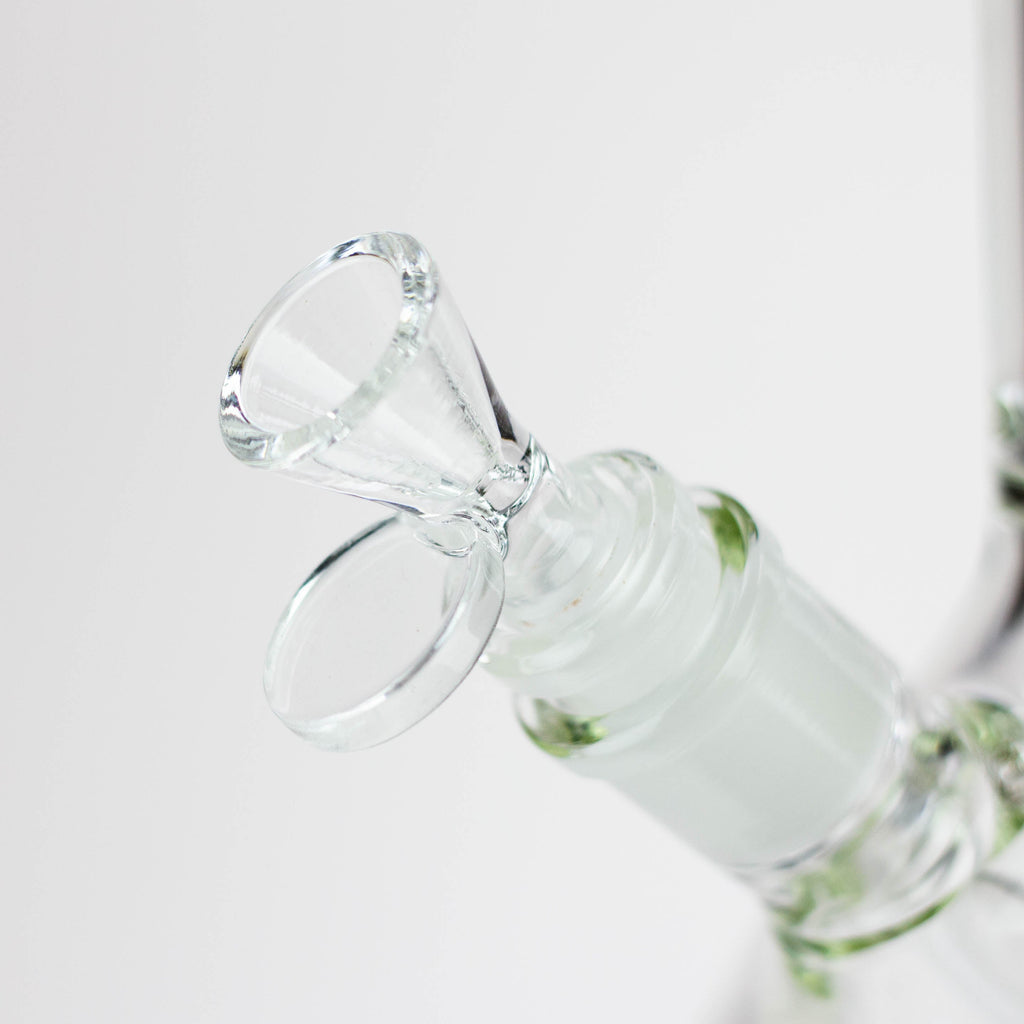 12" AQUA Glass showerhead percolator / 7mm /glass water bong [AQUA025]