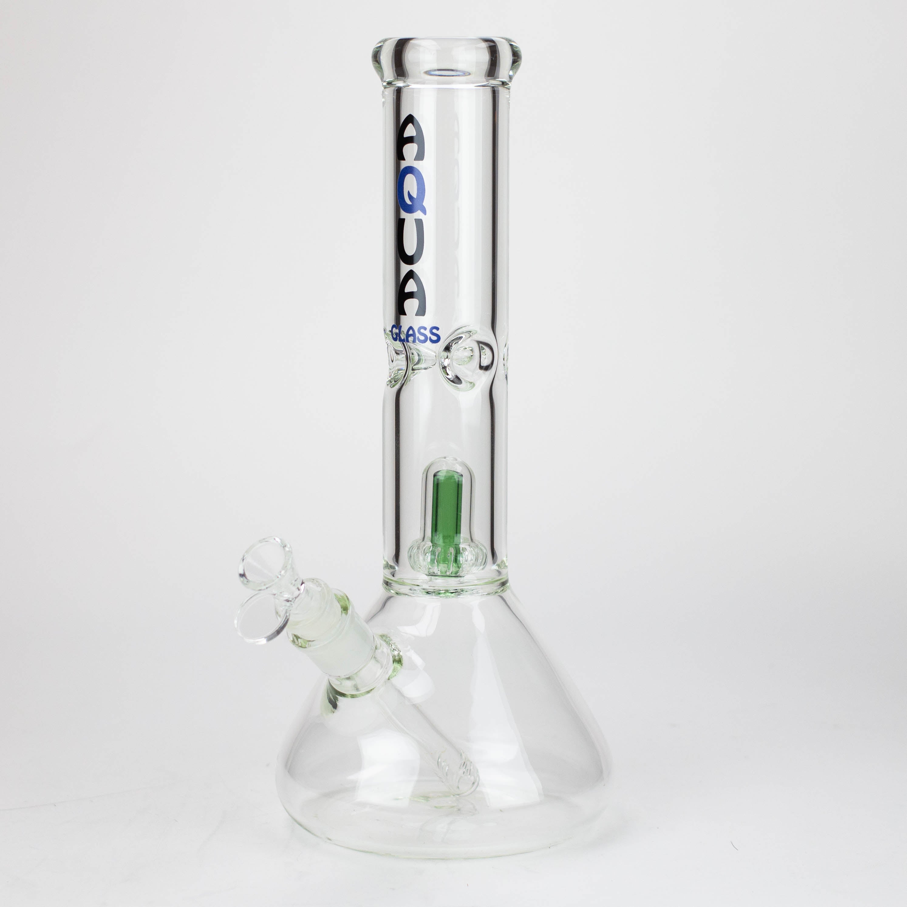 12" AQUA Glass showerhead percolator / 7mm /glass water bong [AQUA025]
