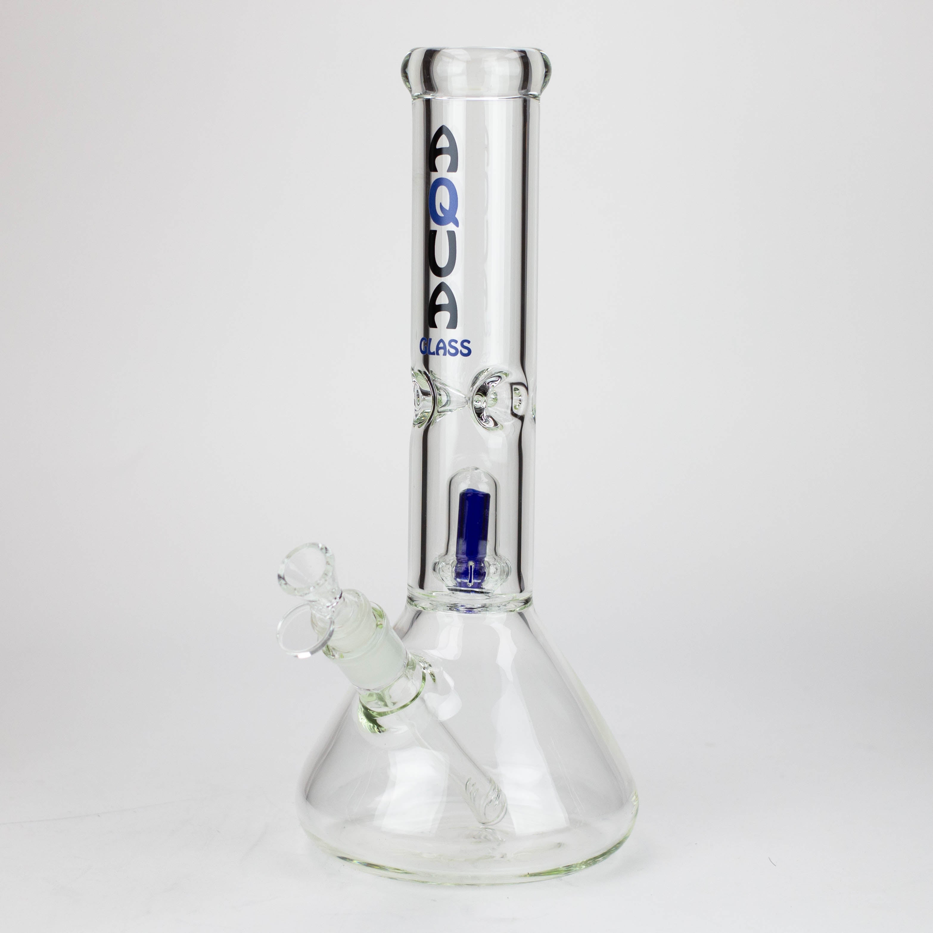 12" AQUA Glass showerhead percolator / 7mm /glass water bong [AQUA025]