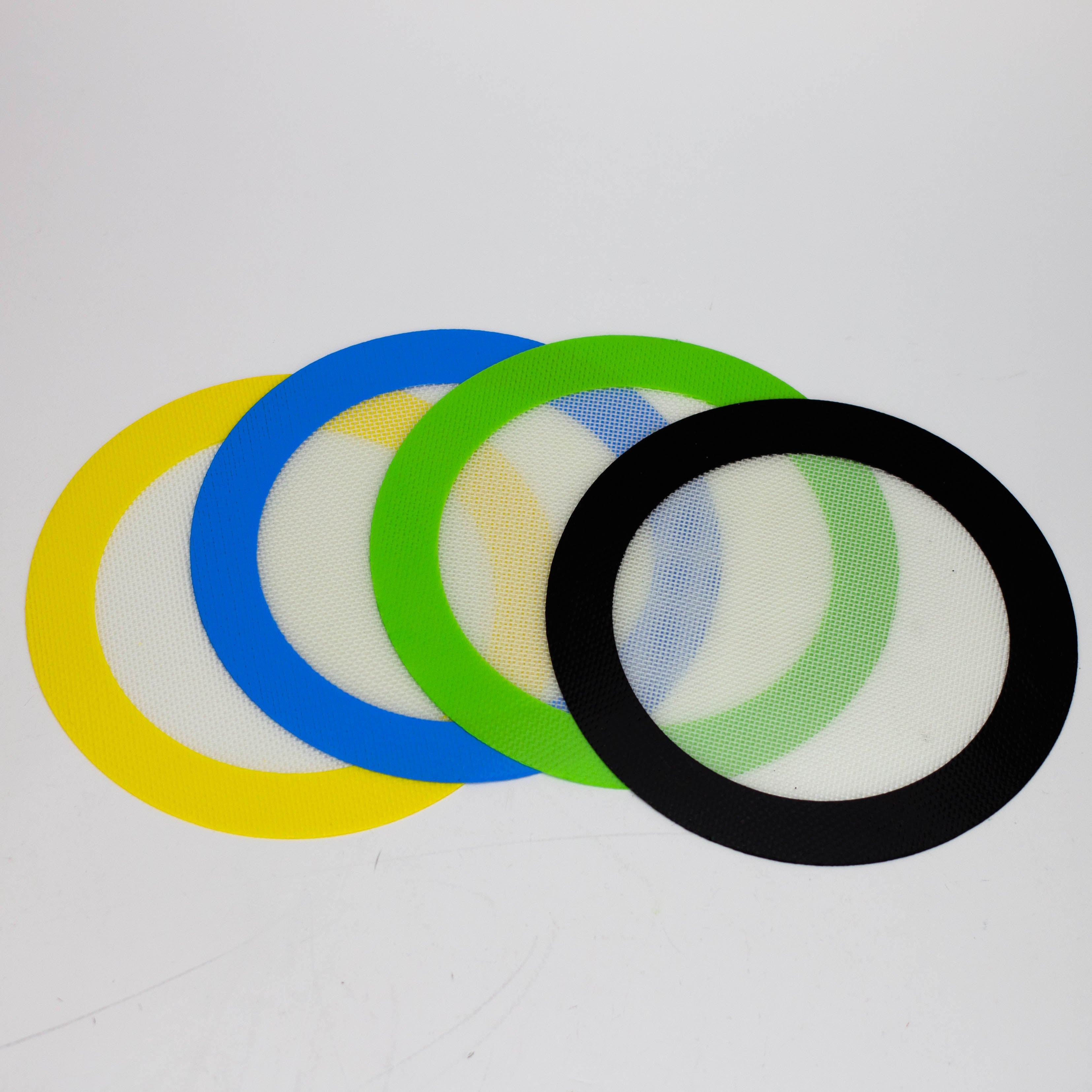 Non-Stick Silicone Dab Mats -Round