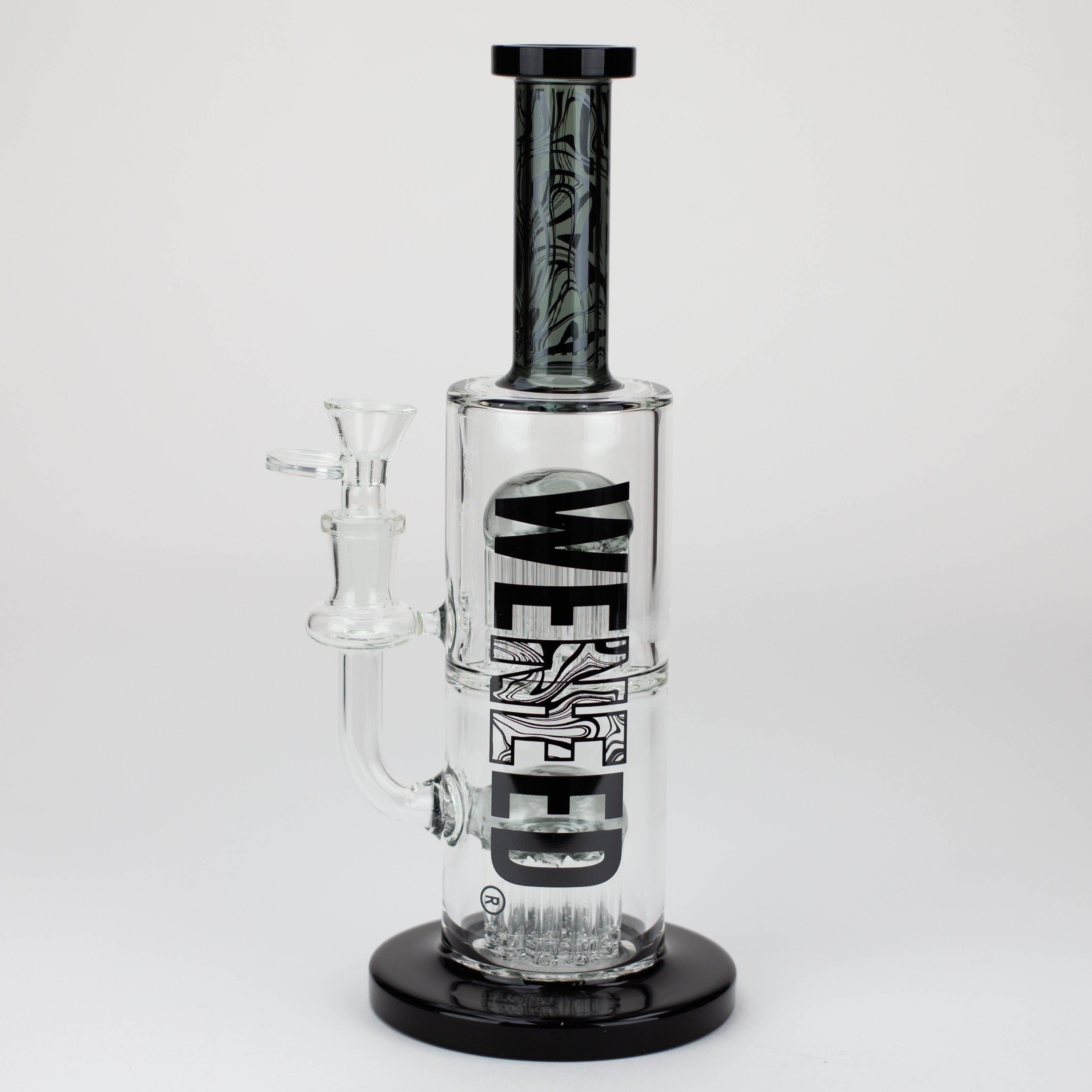 WENEED®-10.5" Weneed Dark Matter Duo Glass Bong