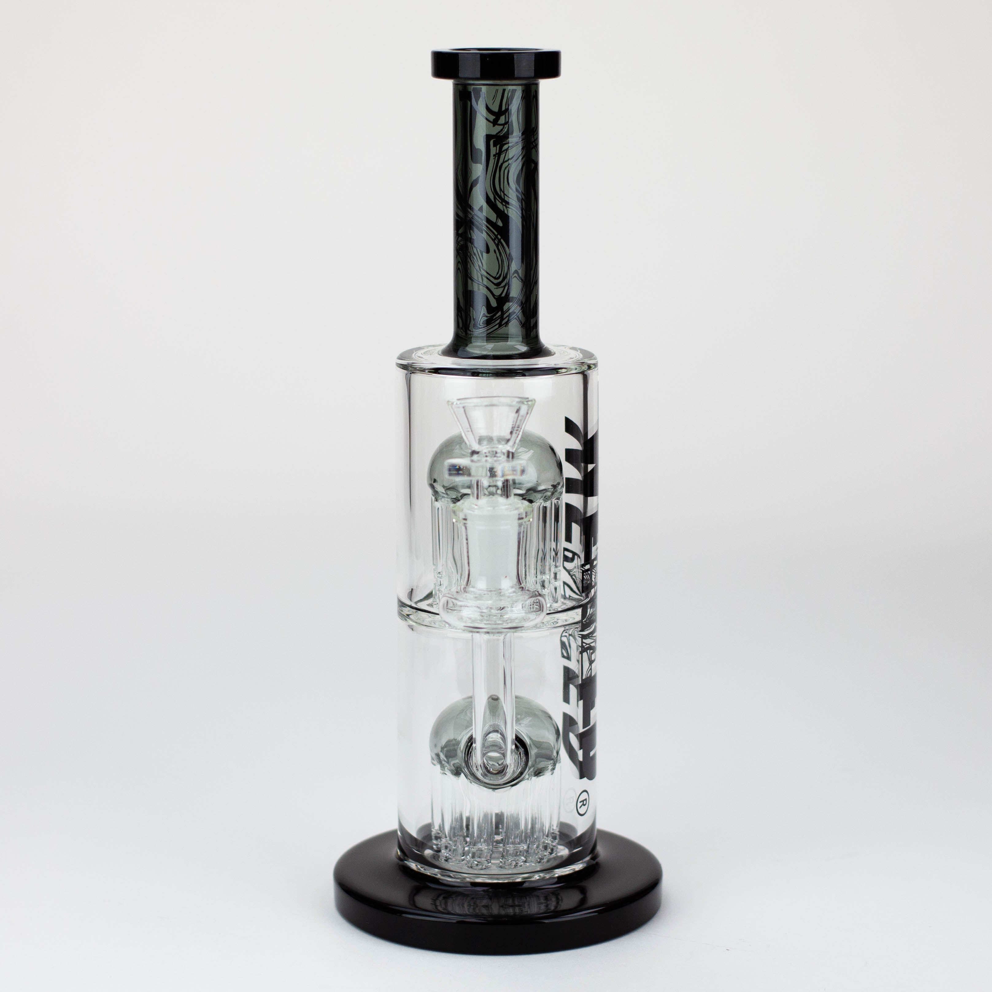 WENEED®-10.5" Weneed Dark Matter Duo Glass Bong