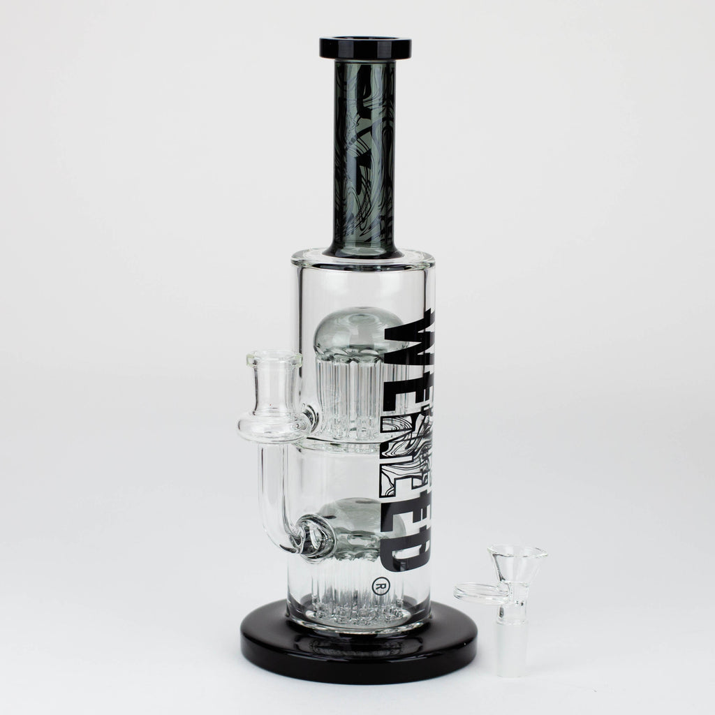 WENEED®-10.5" Weneed Dark Matter Duo Glass Bong