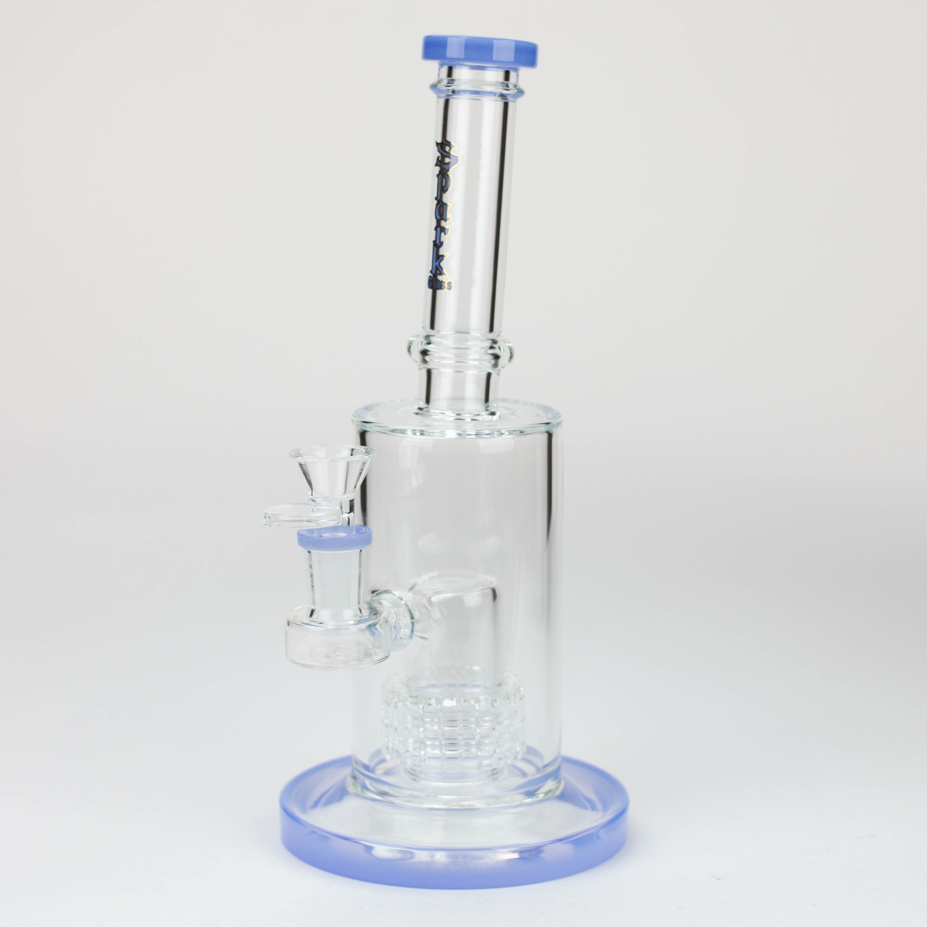 Spark - 10" SPARK barrel diffuser glass water bong