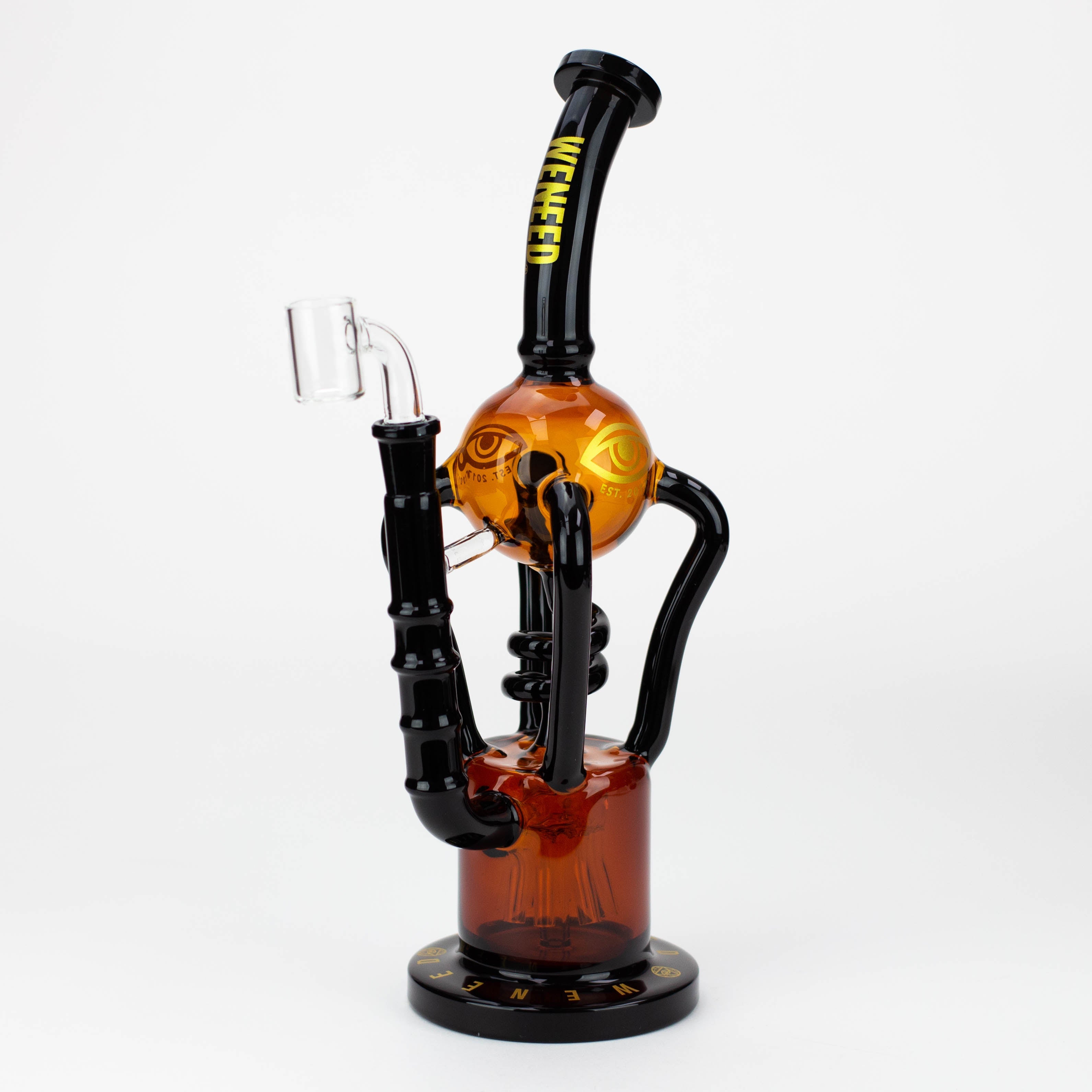 WENEED®-12" Weneed Dark Alchemy Recycler Rig