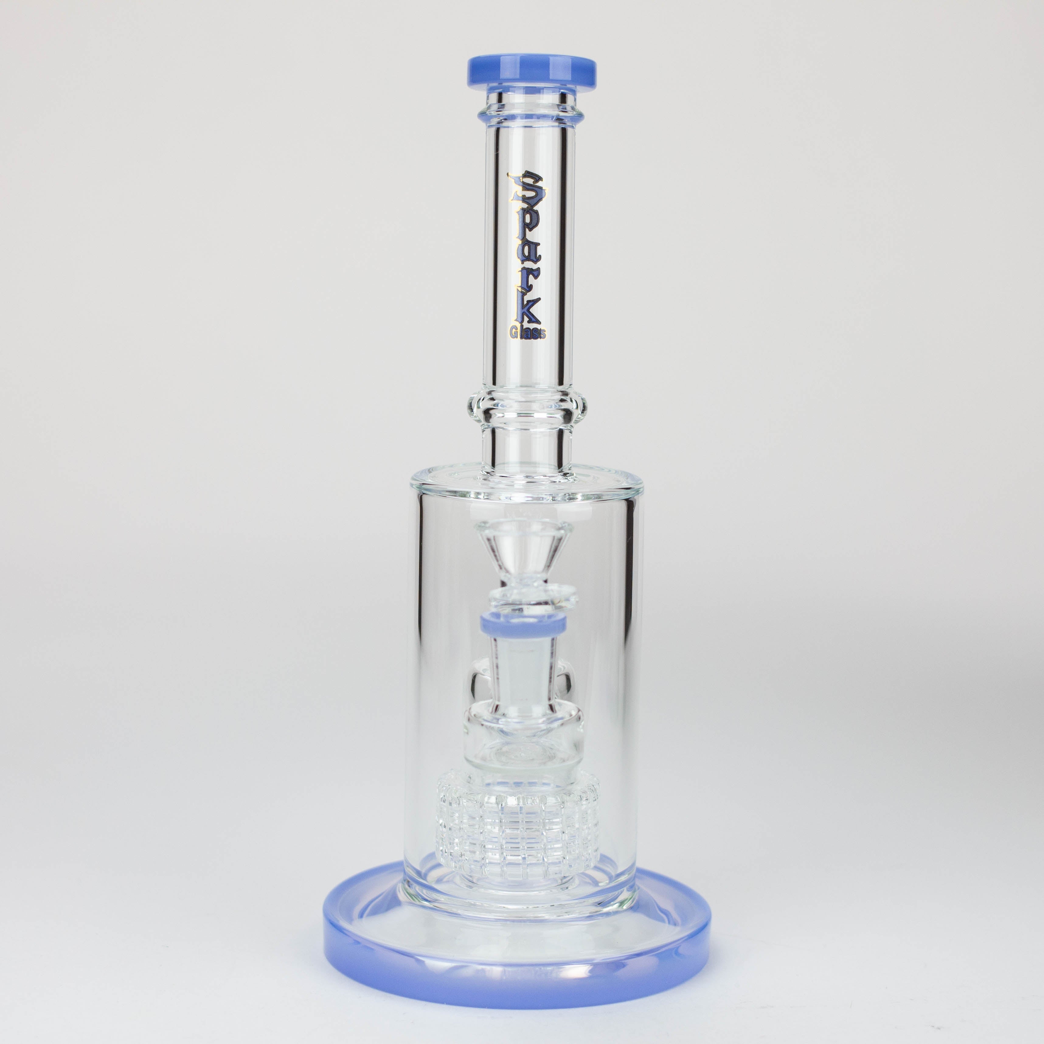 Spark - 10" SPARK barrel diffuser glass water bong