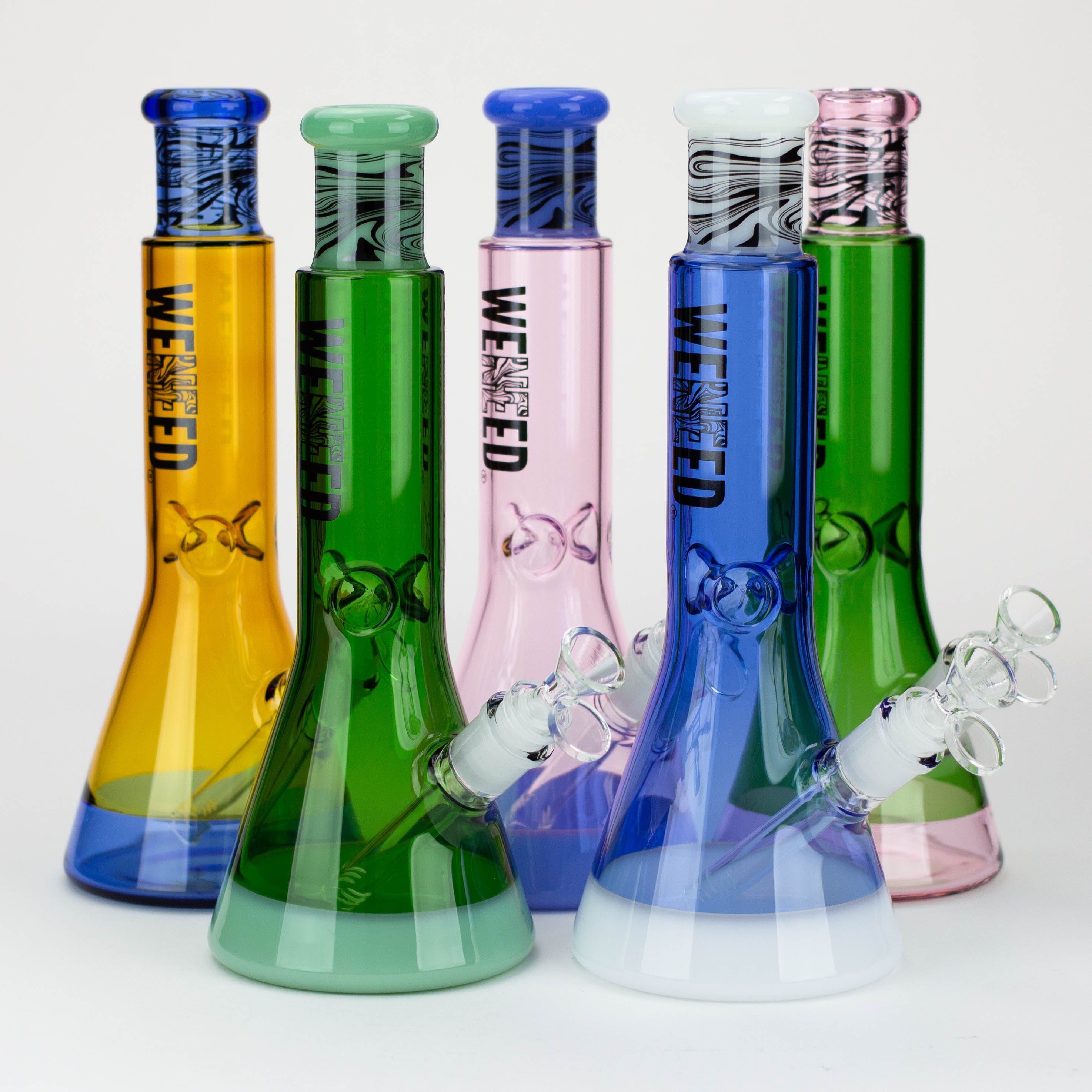 WENEED®-12" Weneed Dark Matter Beaker 7mm glass bong