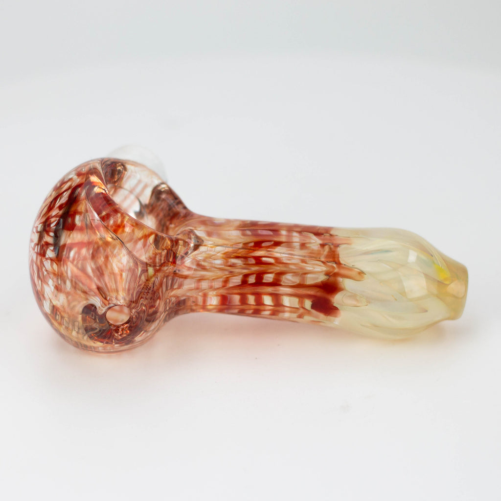 4 inch Gold Fumed Hand Pipe [GXY022]