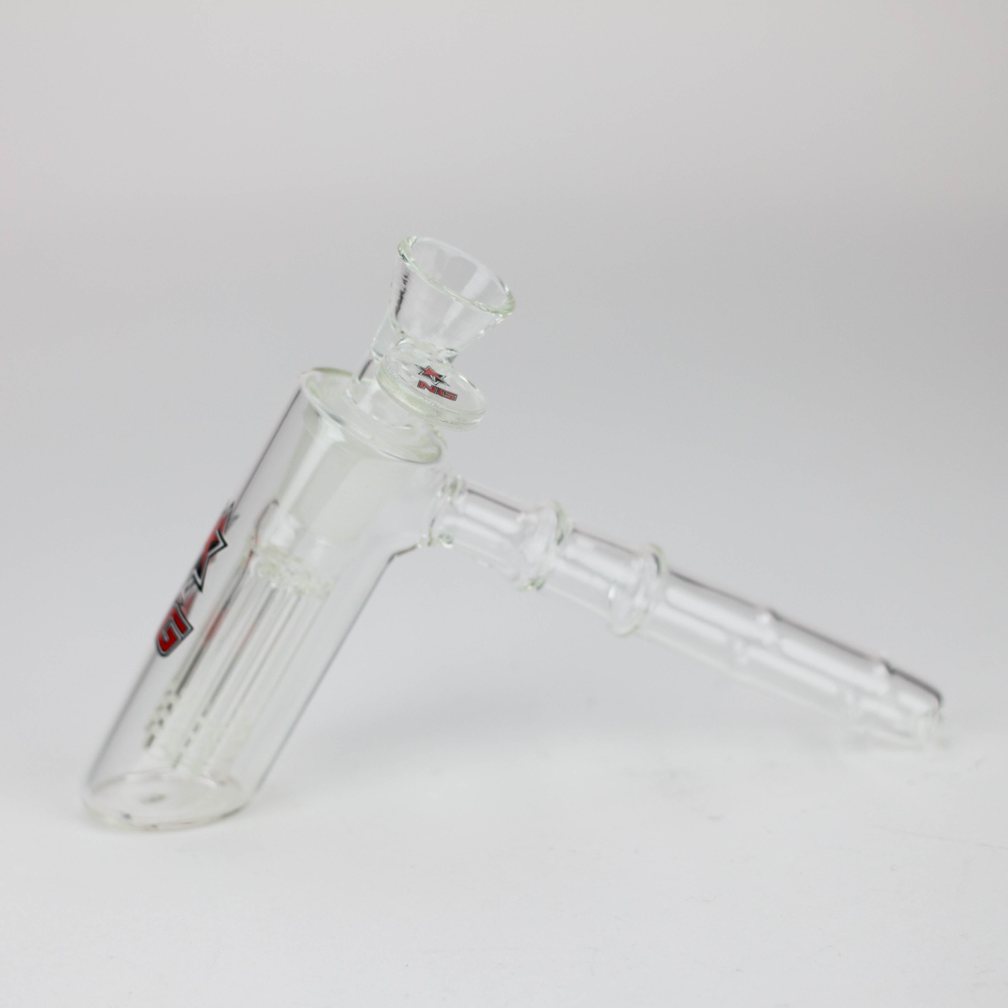NG-L-Shaped 6-Arm Perc Hand Pipe [XY562]