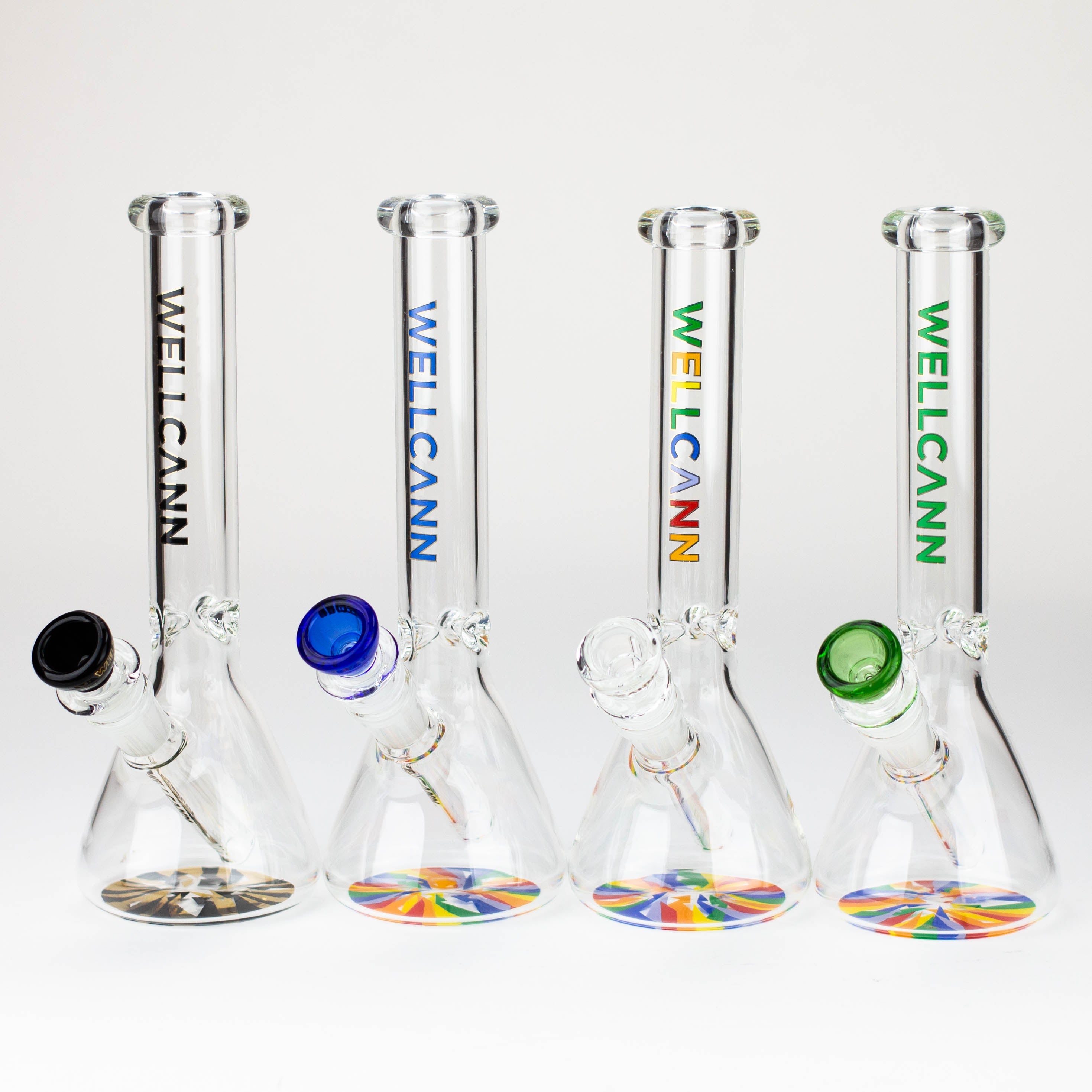 WellCann - 9.5" beaker glass water bong