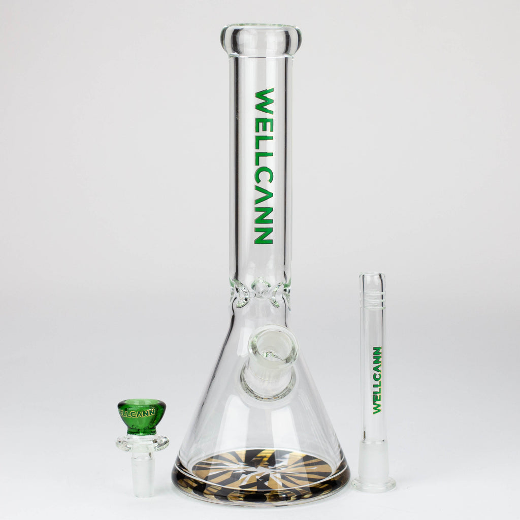 WellCann - 11" Beaker Bong (Wide Mouth / Extra thick bottom)