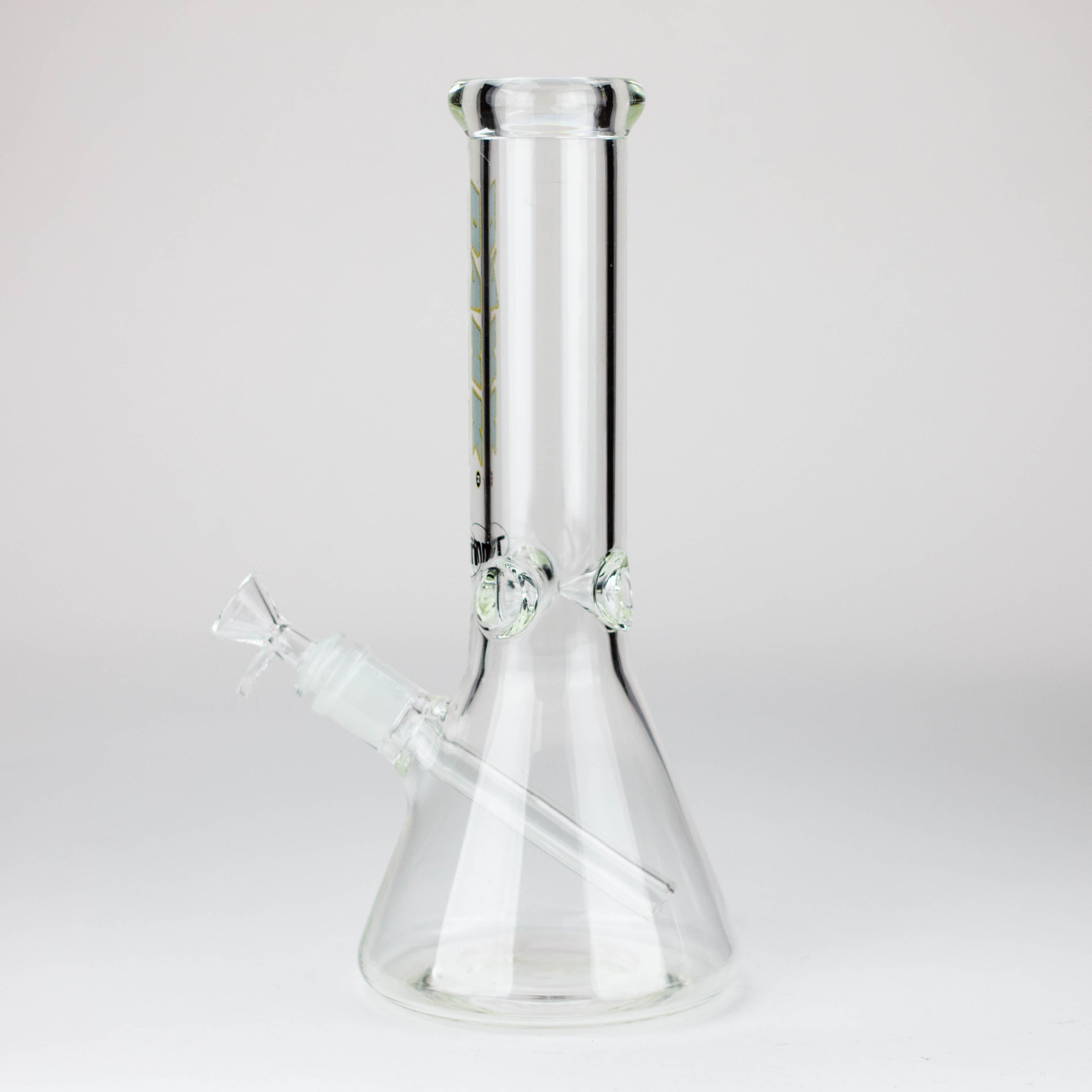 Dank -12" 7mm glass bong with Glitter Logo