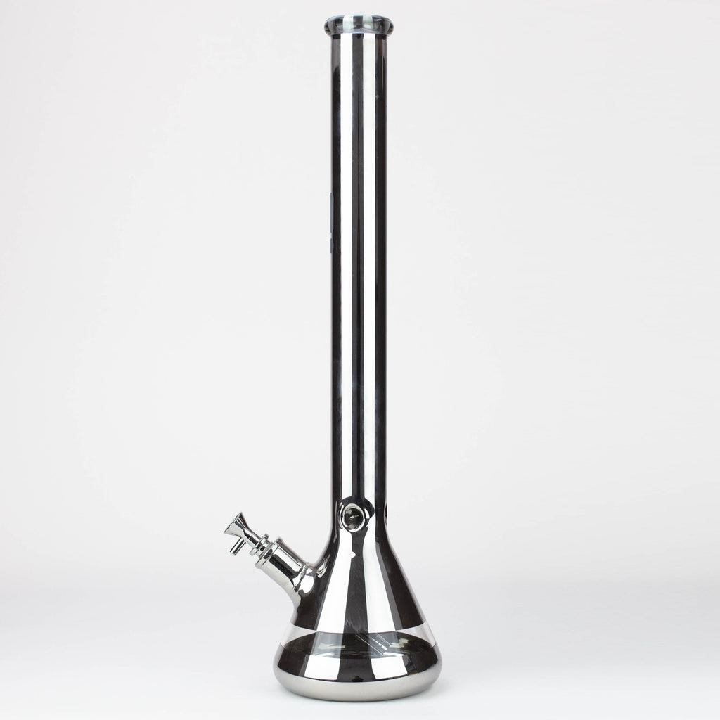 24" Infyniti 7 mm metallic glass water bong [GP1774]