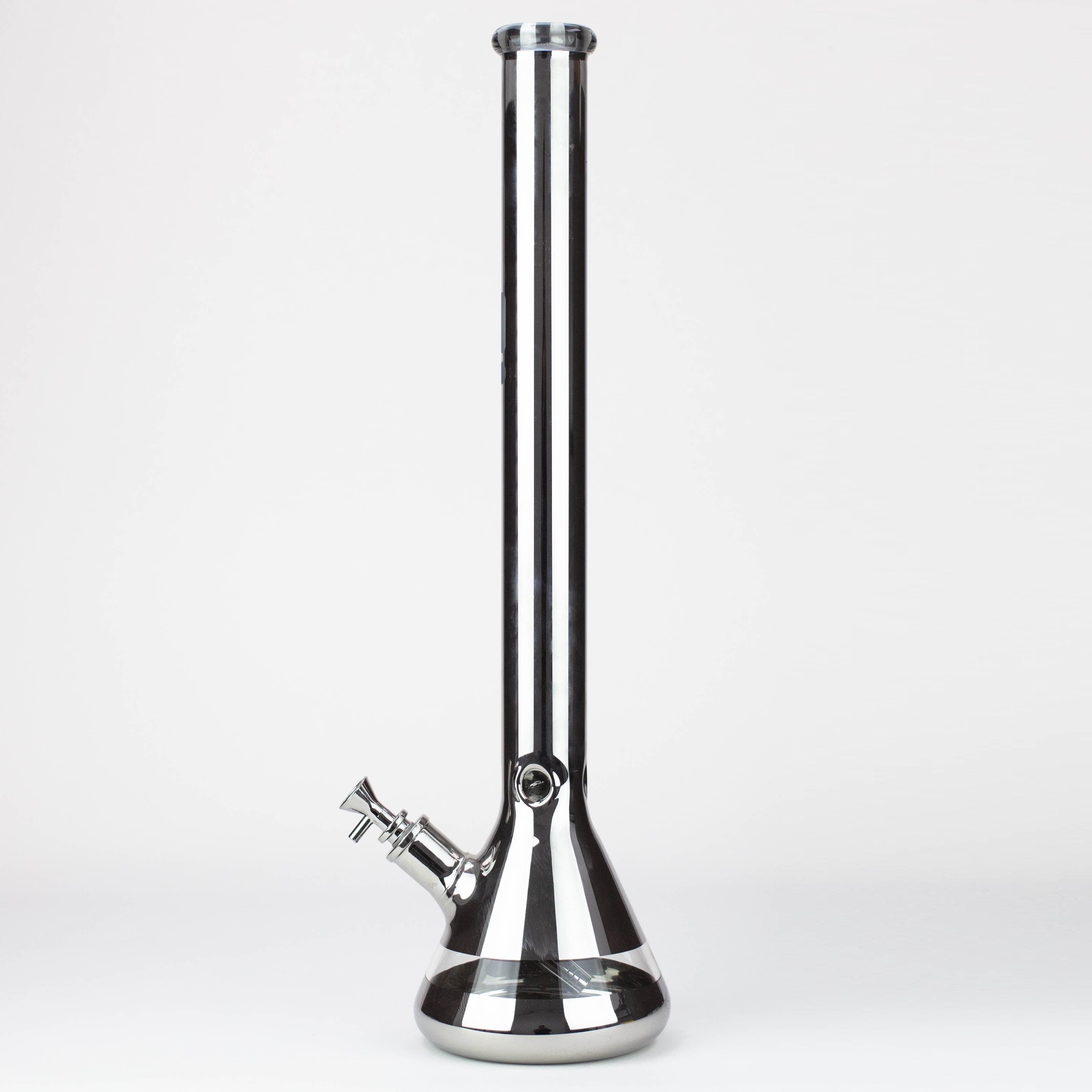 24" Infyniti 7 mm metallic glass water bong [GP1774]