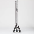 24" Infyniti 7 mm metallic glass water bong [GP1774]
