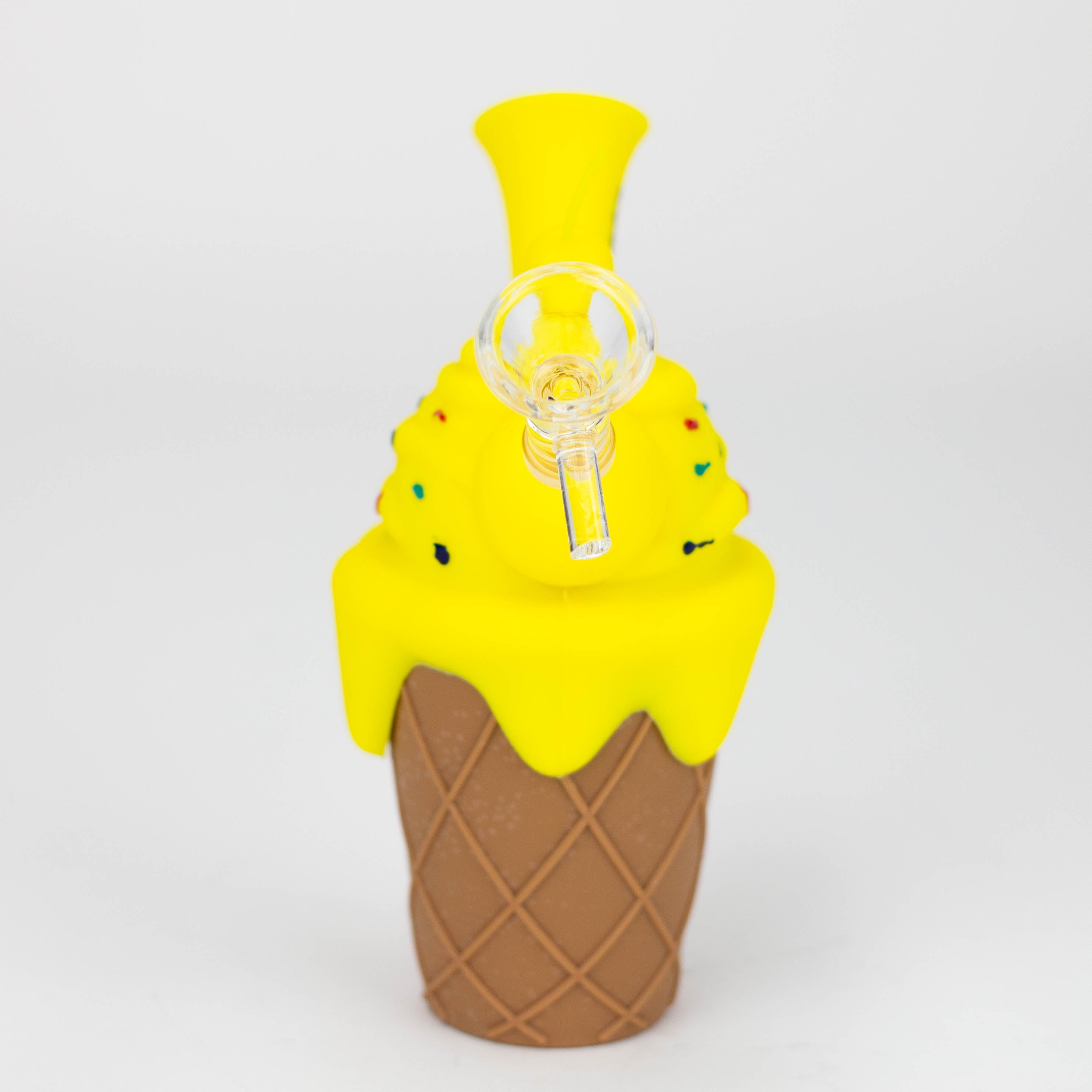 5.5" Silicone Ice Cream Water Pipe