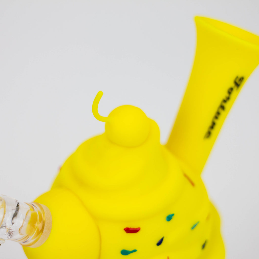 5.5" Silicone Ice Cream Water Pipe
