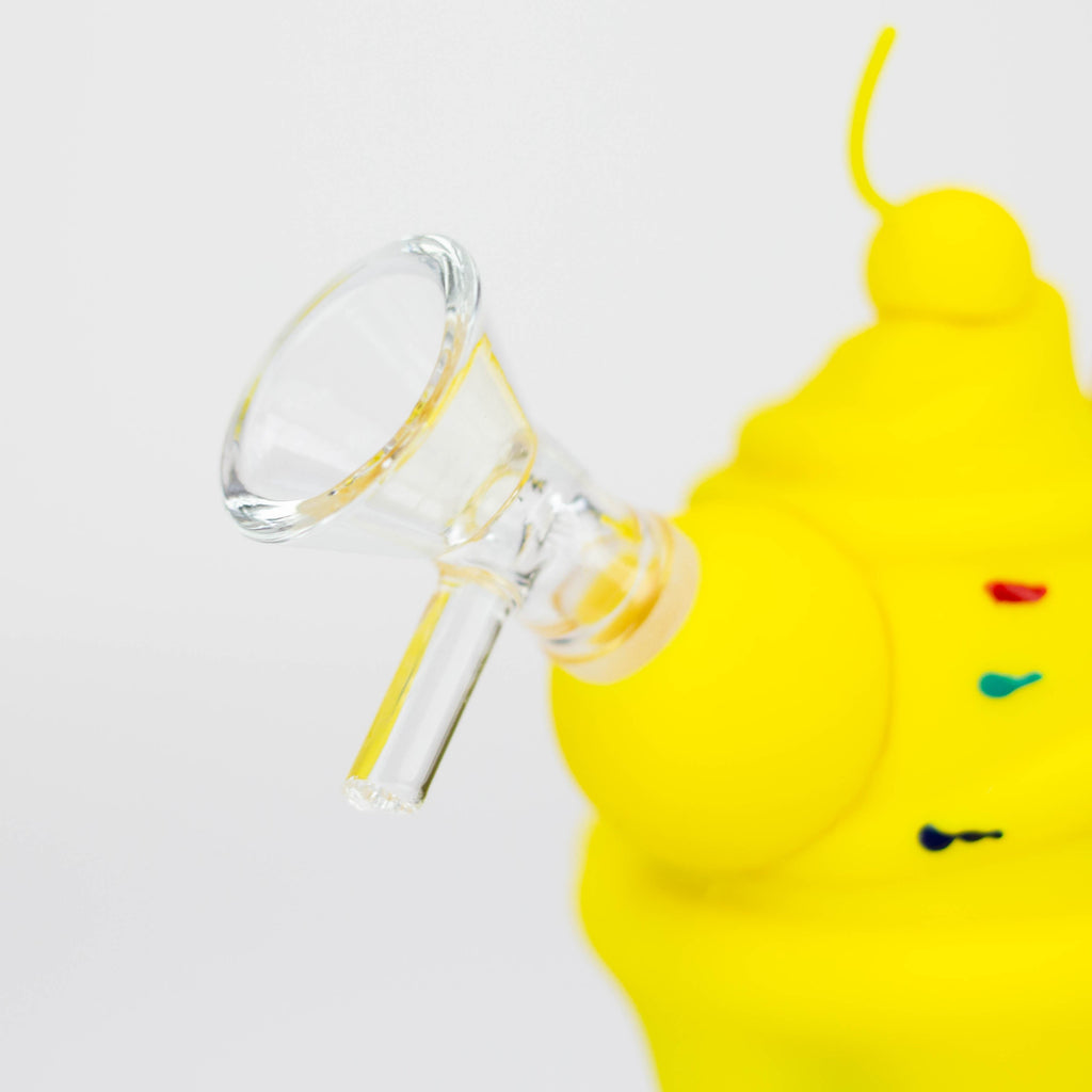 5.5" Silicone Ice Cream Water Pipe