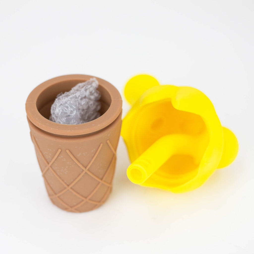 5.5" Silicone Ice Cream Water Pipe