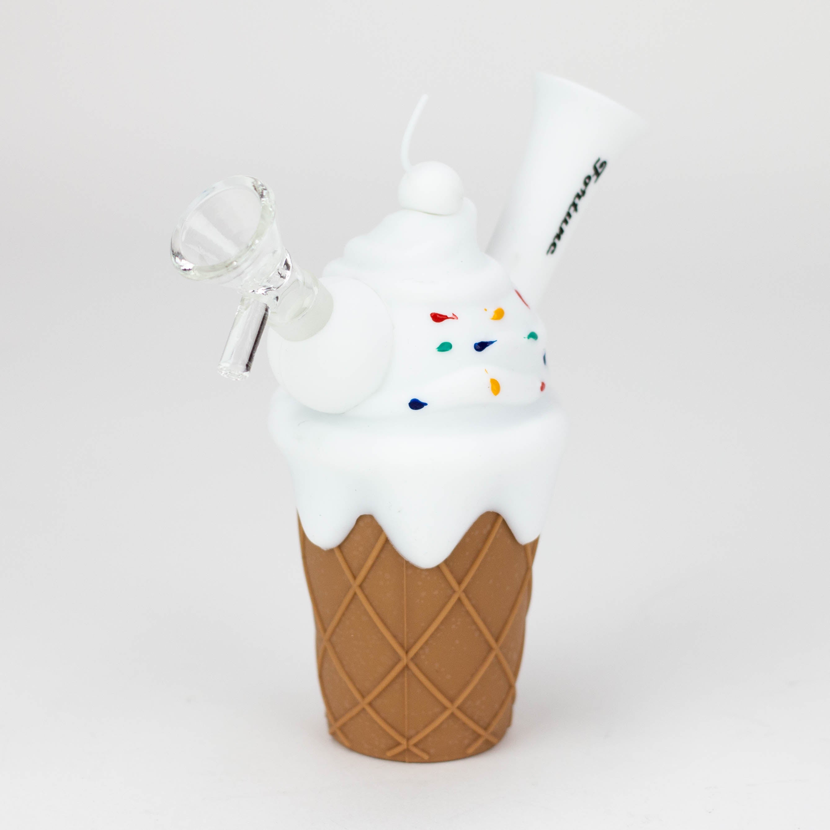 5.5" Silicone Ice Cream Water Pipe