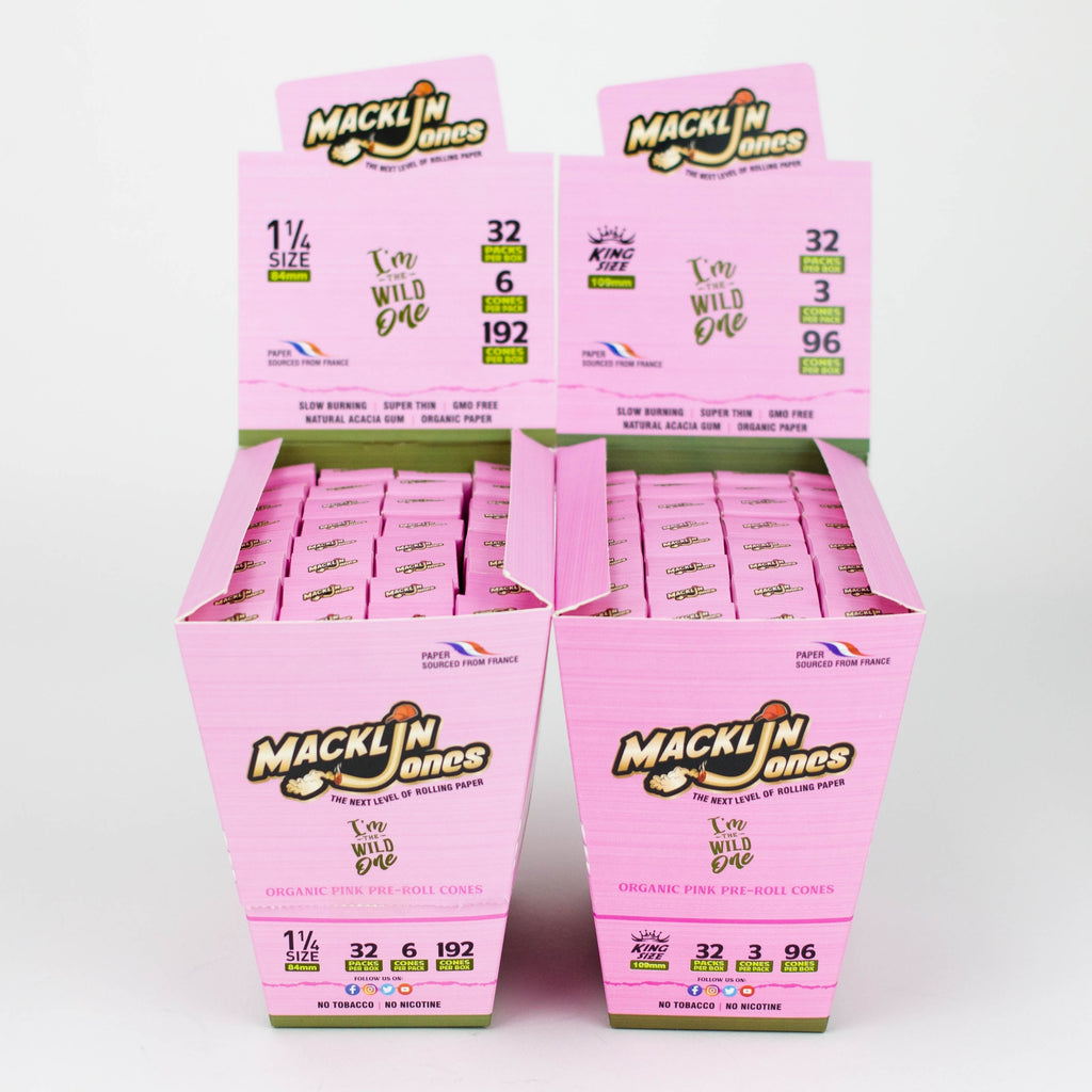 Macklin Jones - Rose Pink Pre-Rolled cone Box