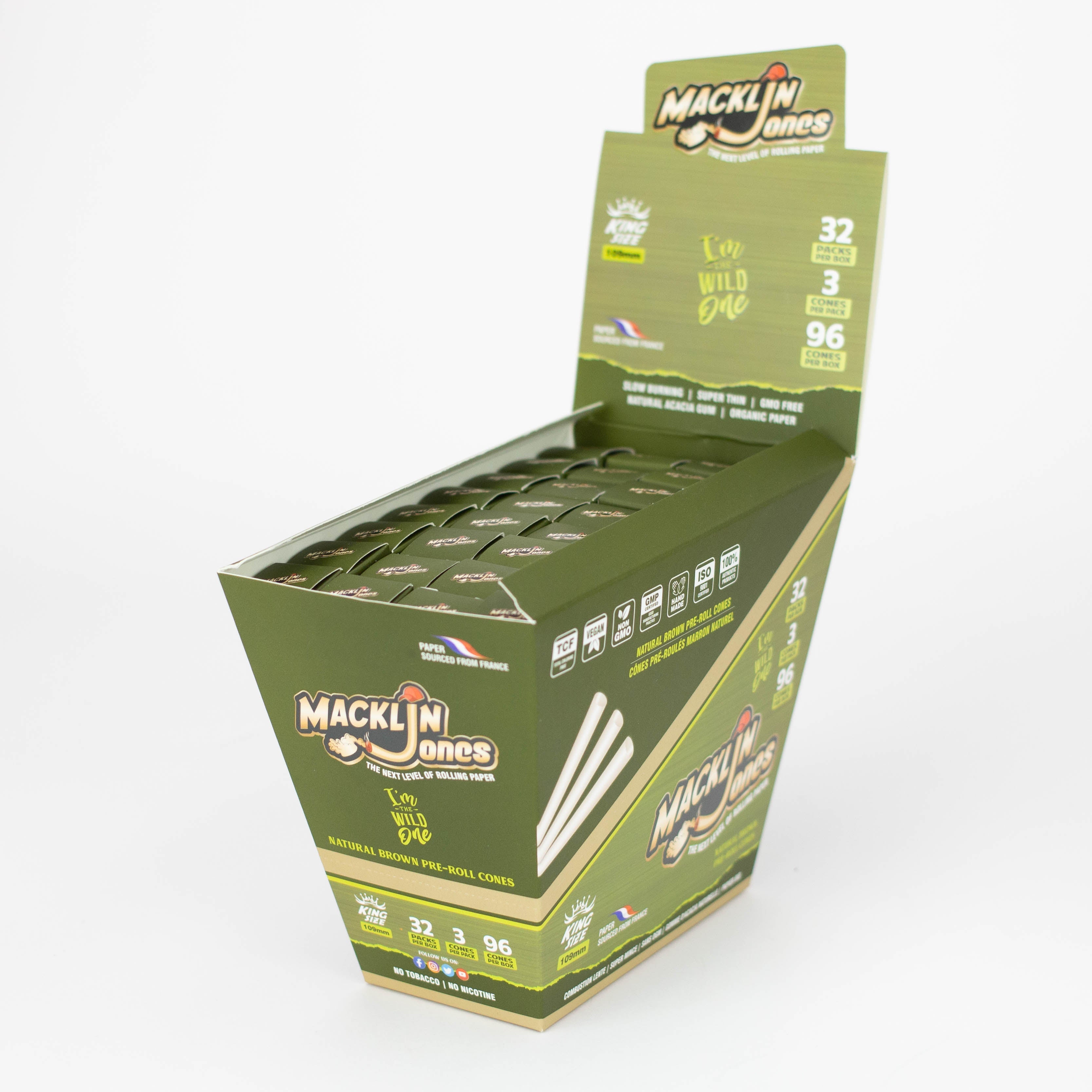 Macklin Jones - Natural Unrefined Pre-Rolled