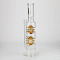 H2O | 17" Glass water bong [H2O-5016]