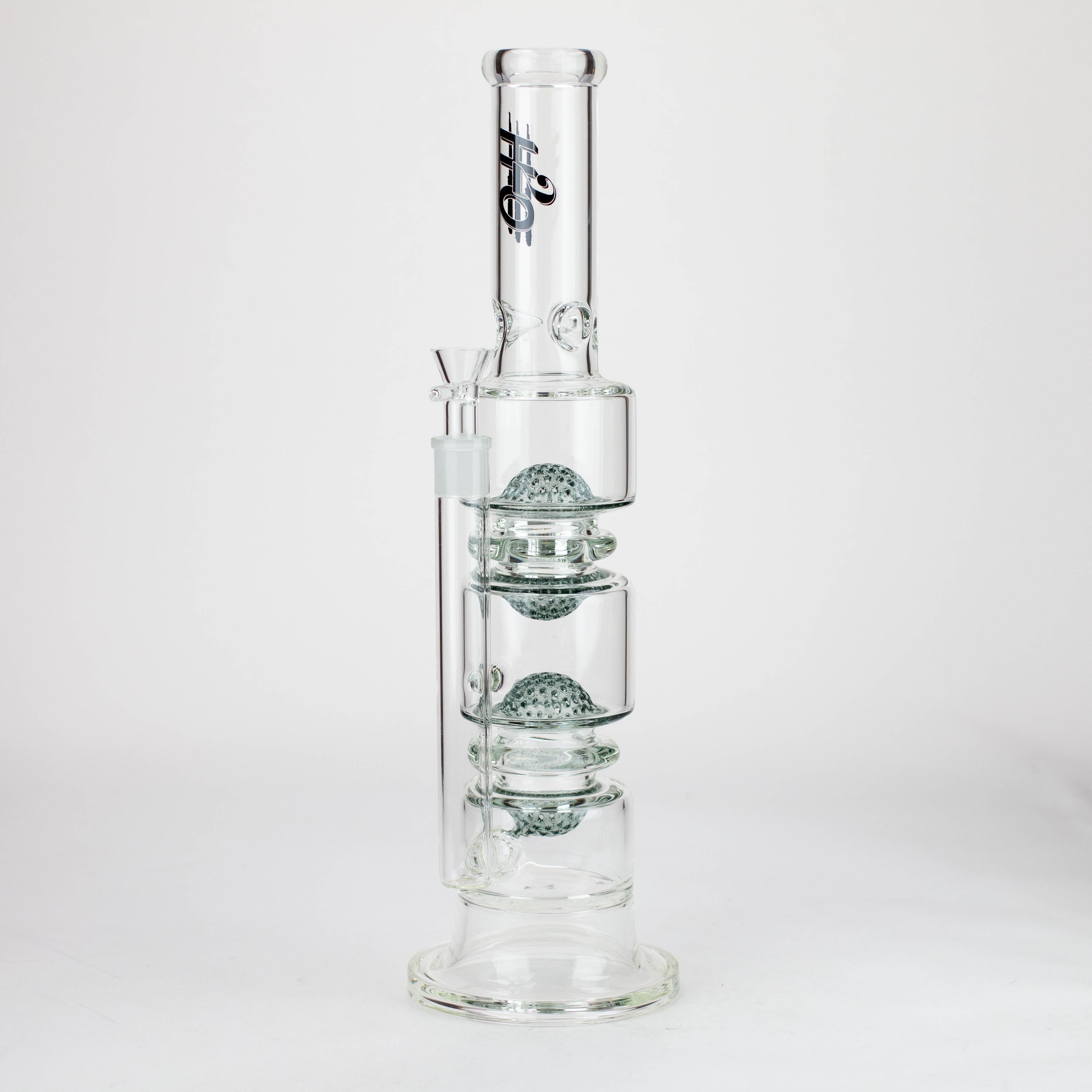 H2O | 17" Glass water bong [H2O-5016]
