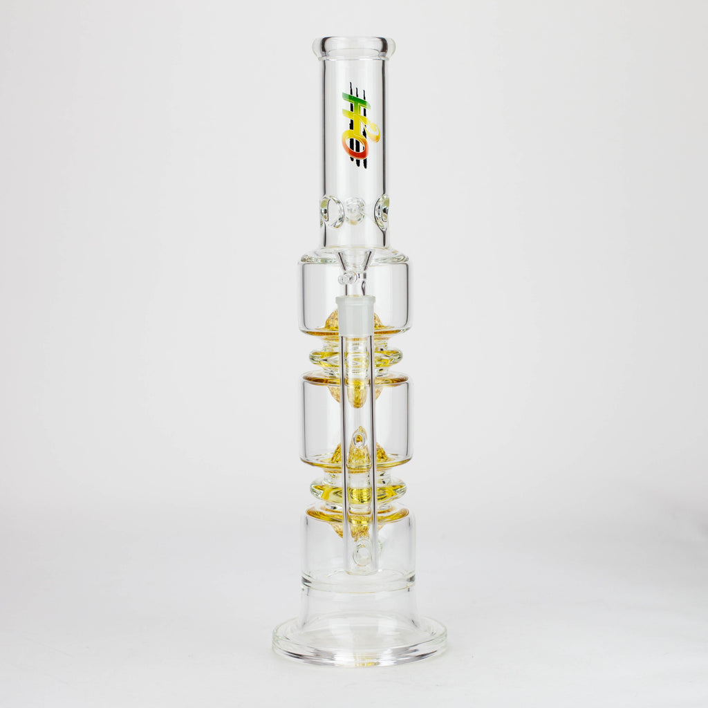 H2O | 17" Glass water bong [H2O-5016]