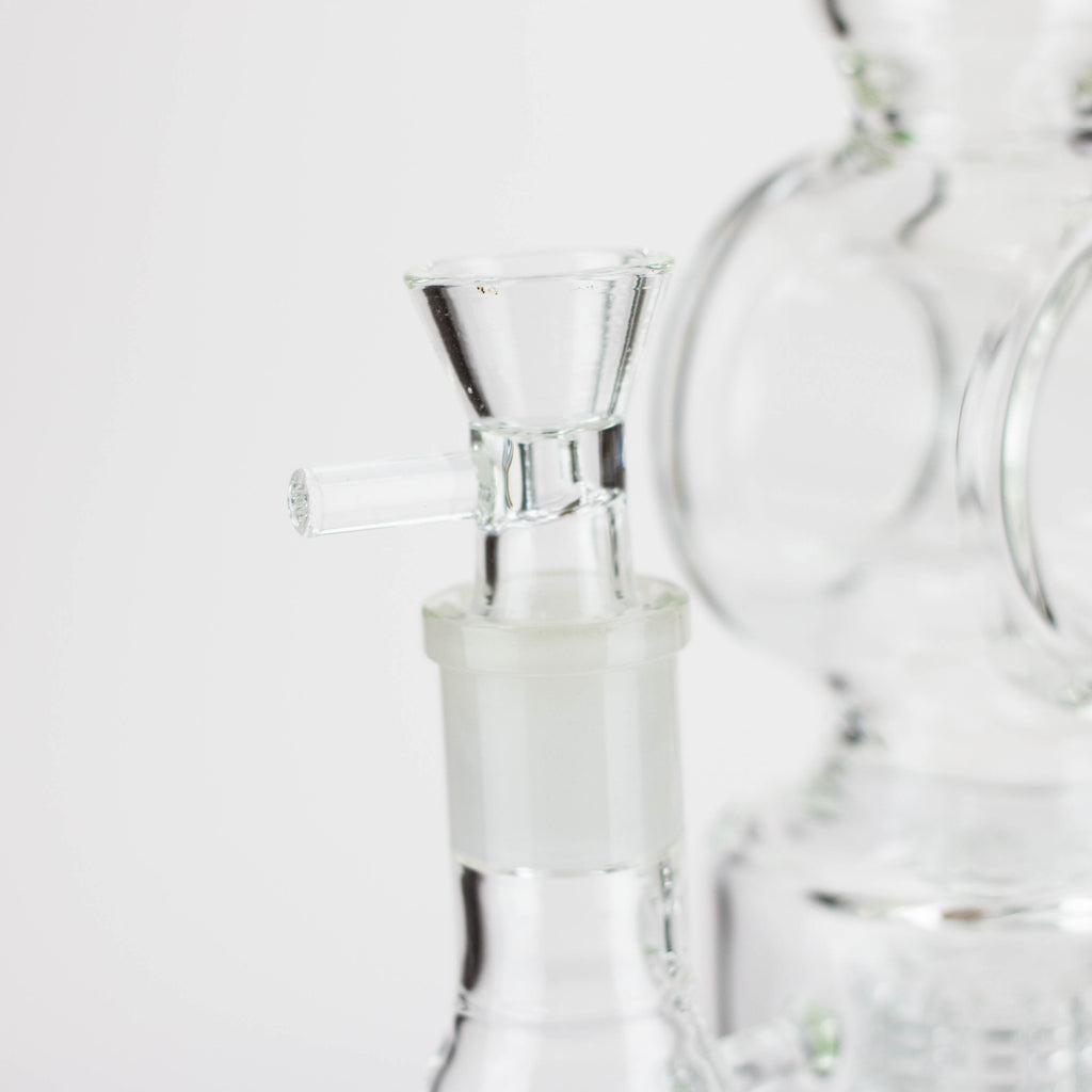H2O | 22" Glass water bong [H2O-5021]