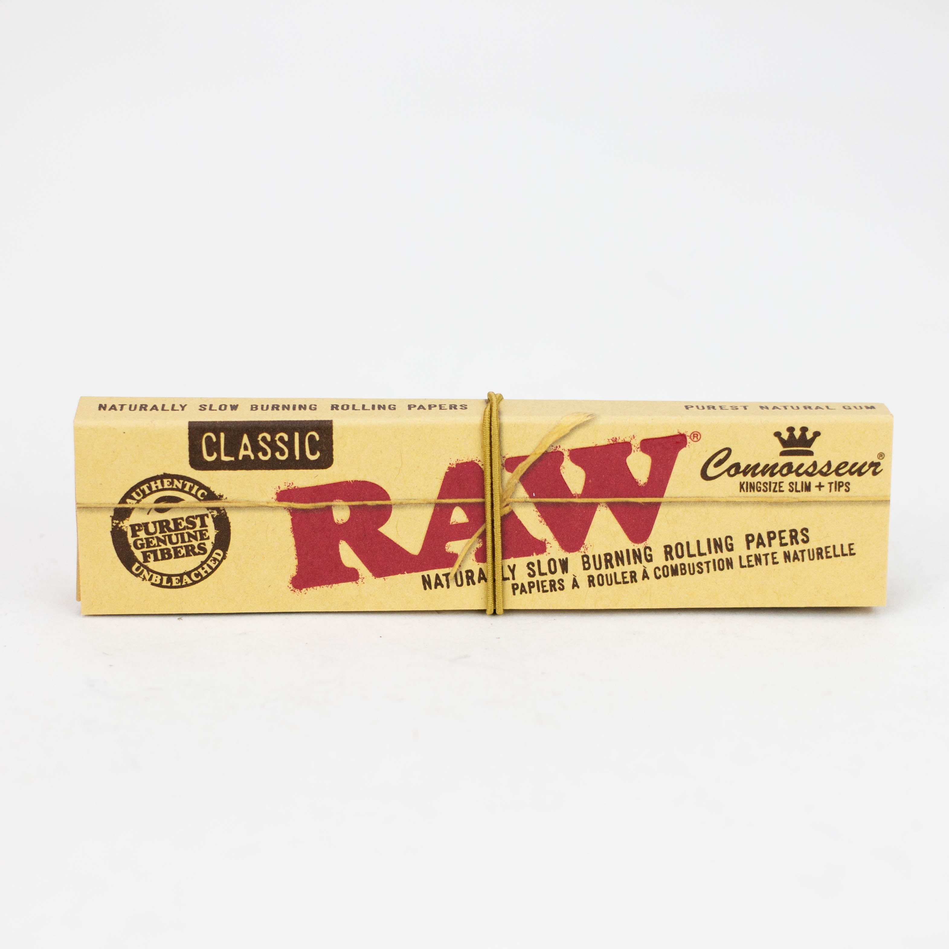 RAW Classic Connoisseur King Rolling Paper w/Tips [CP1133]