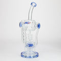 H2O | 14" glass water bong [H2O-5022]