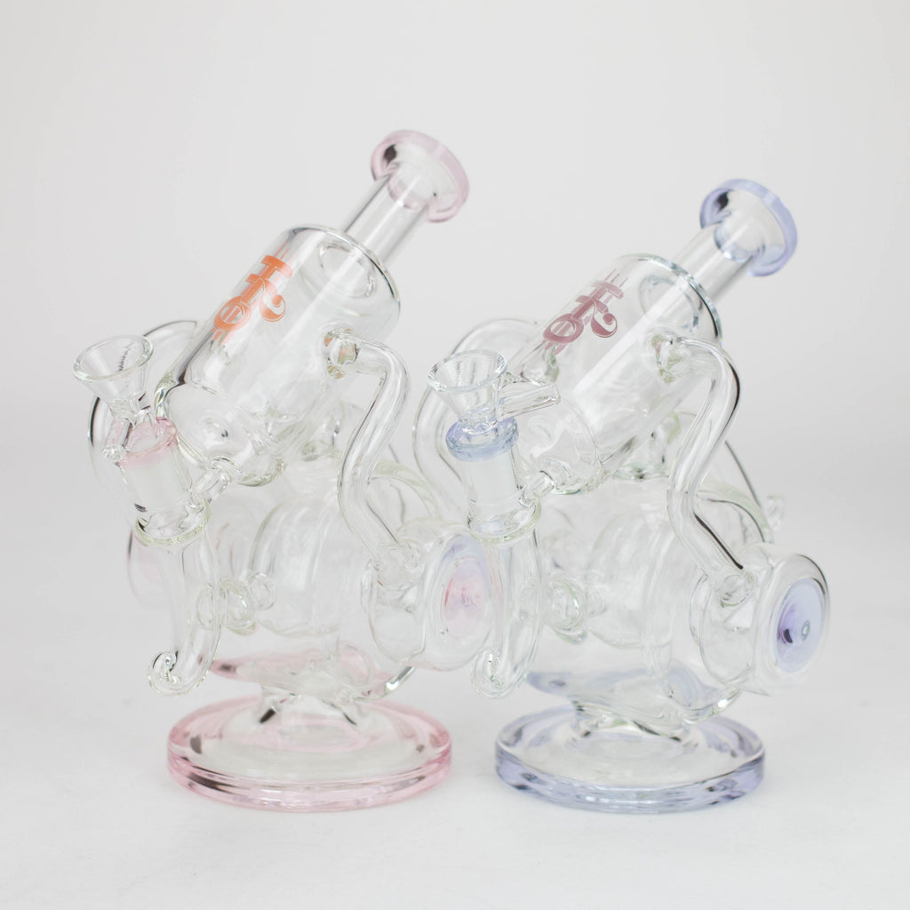 H2O | 10" glass water bong [H2O-5025]