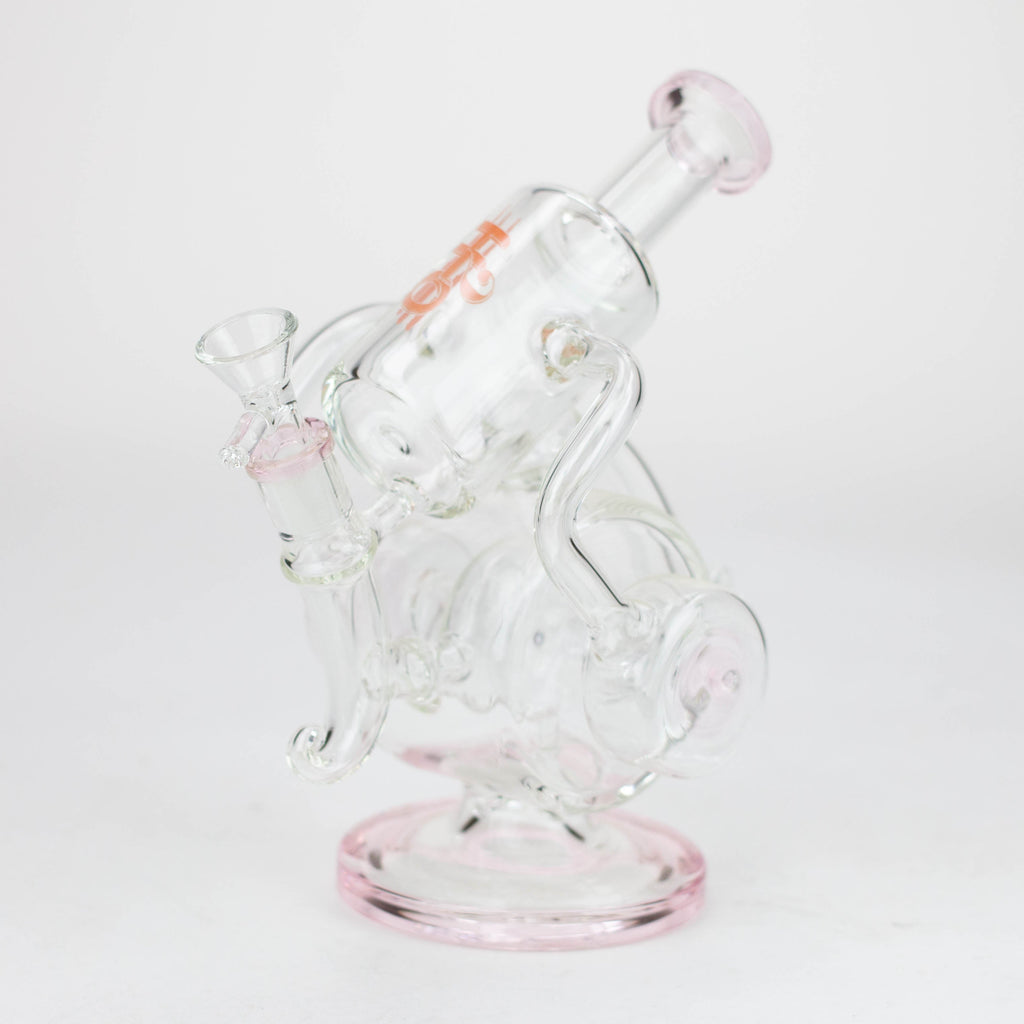 H2O | 10" glass water bong [H2O-5025]