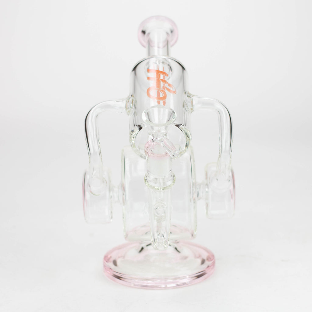 H2O | 10" glass water bong [H2O-5025]