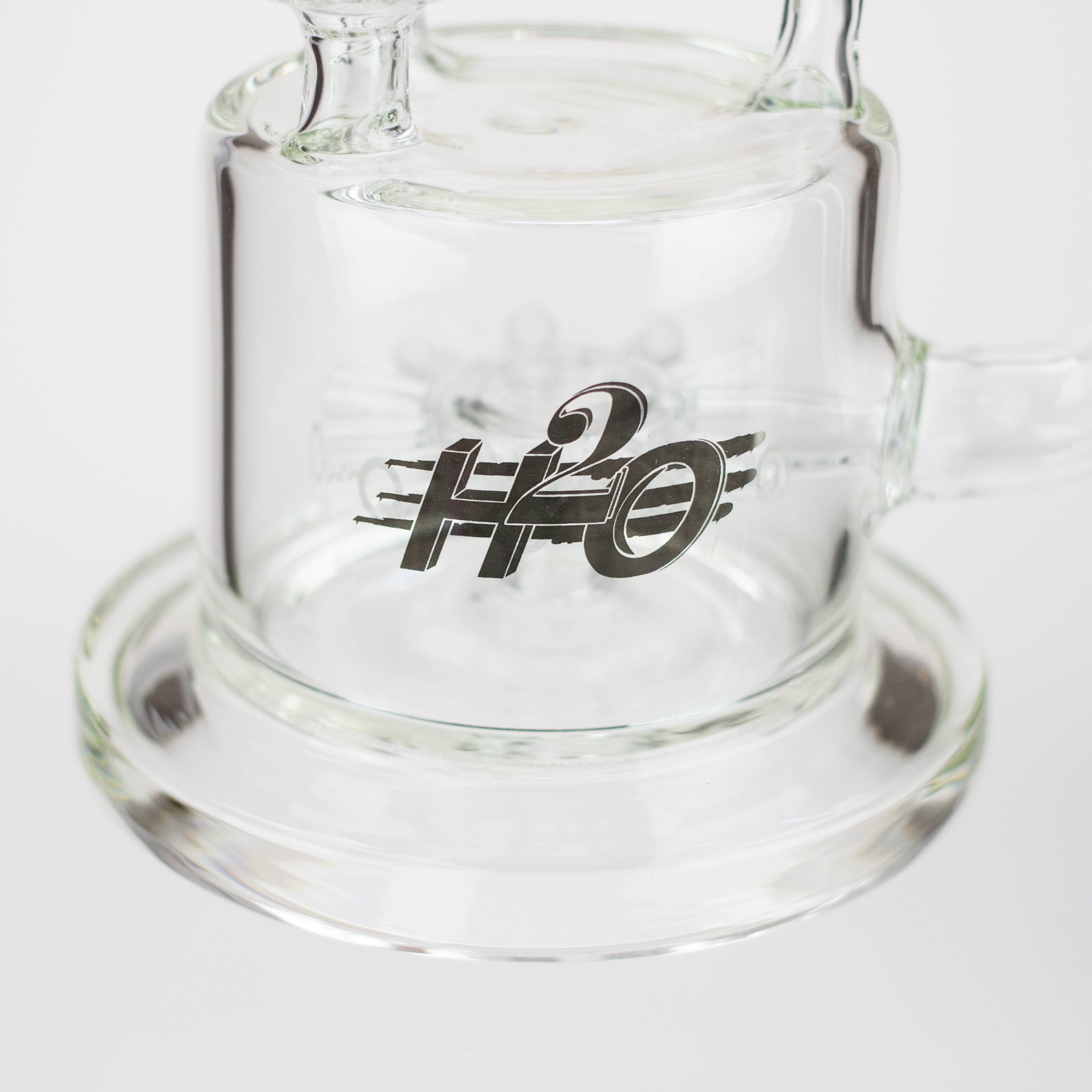 H2O | 12" Coil Glass water recycle bong [H2O-5027]