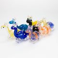 Standing Deer Small glass hand pipe