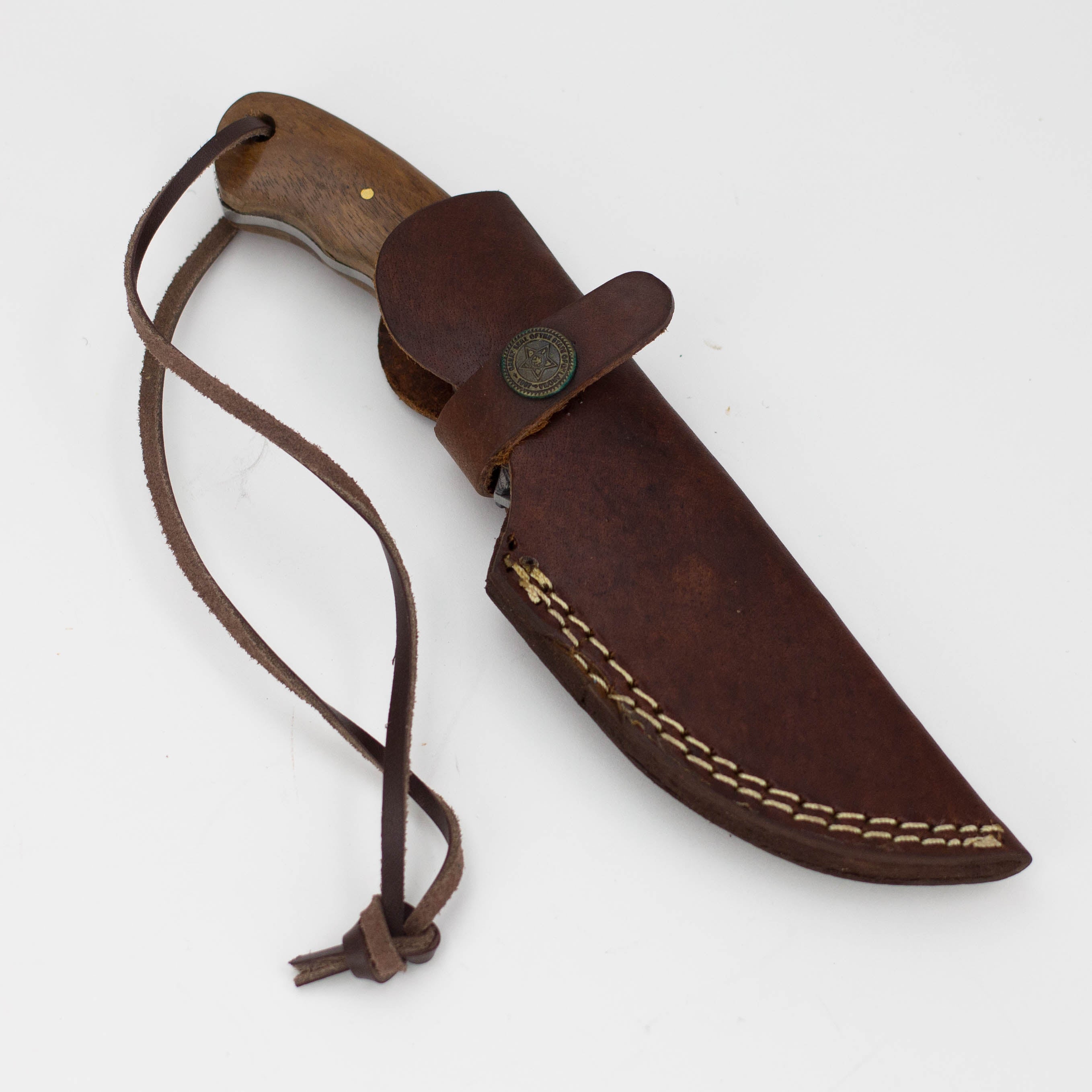 Red Deer® Full Tang Hunting Knife Wood Handle [RD-130]