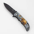 TheBoneEdge 7" Stainless Steel Folding Knife [Animal]