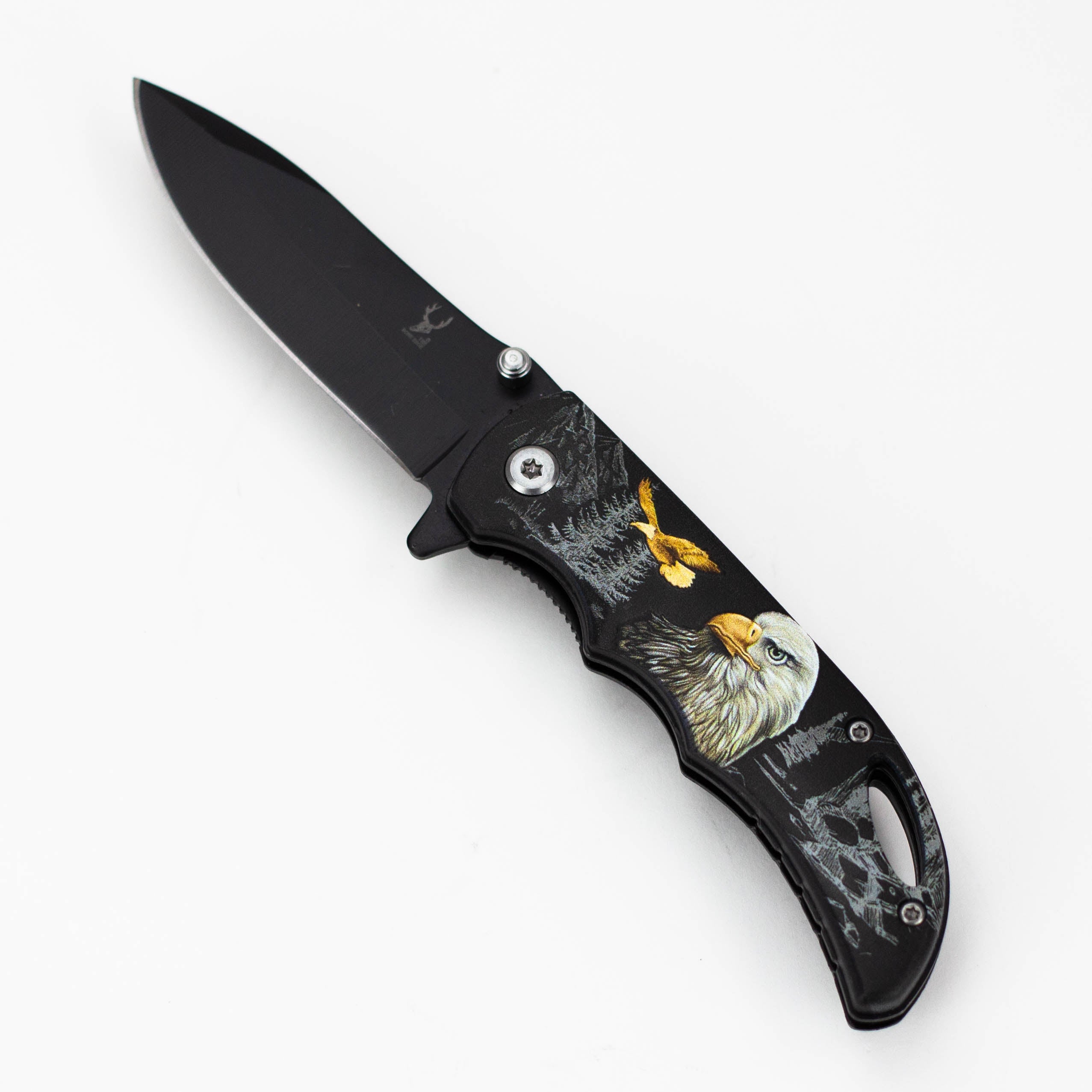 TheBoneEdge 7" Stainless Steel Folding Knife [Animal]