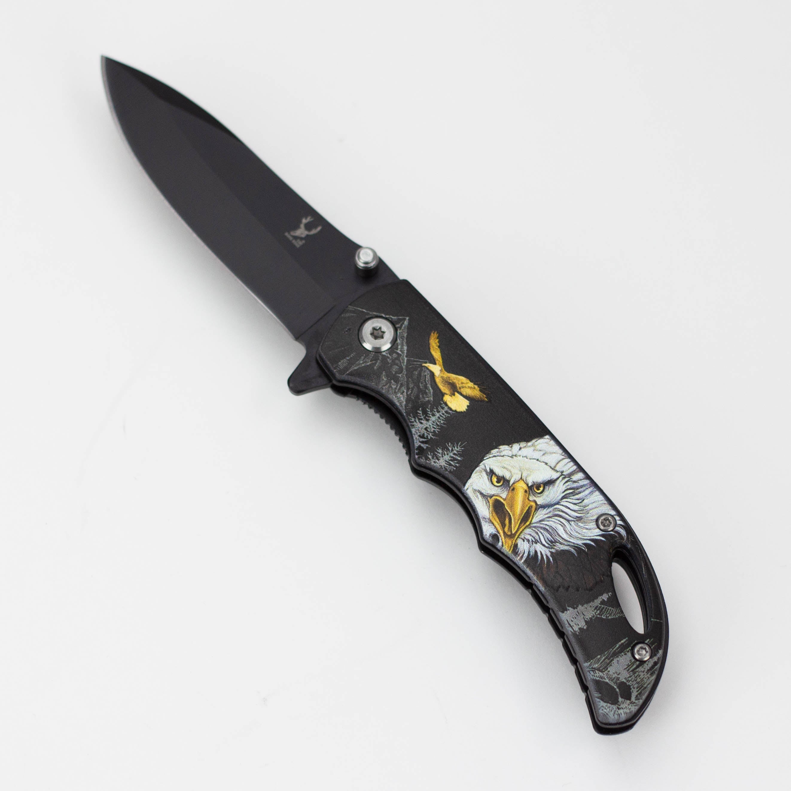 TheBoneEdge 7" Stainless Steel Folding Knife [Animal]