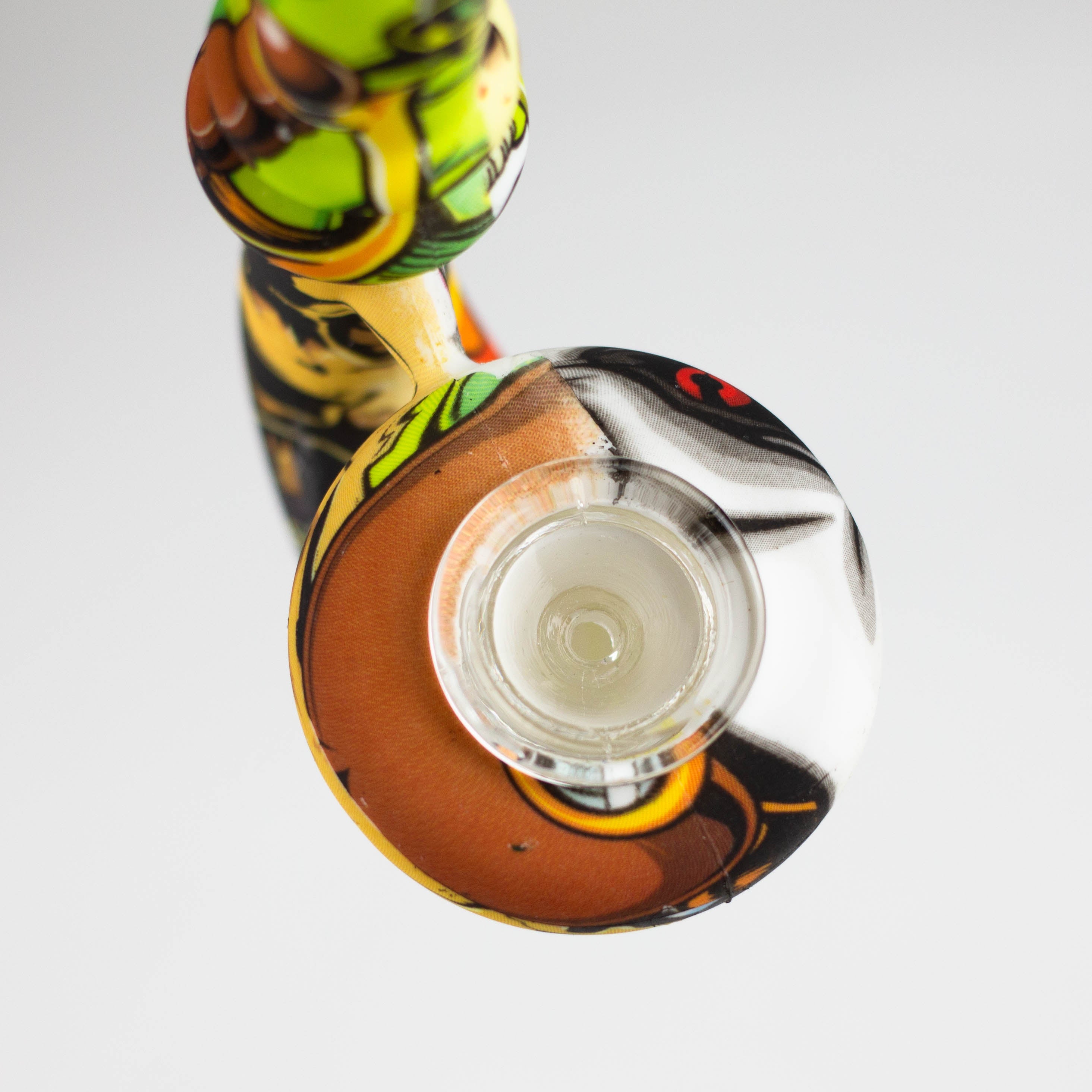 4.5" Assorted silicone U shape hand pipe [QT062D]