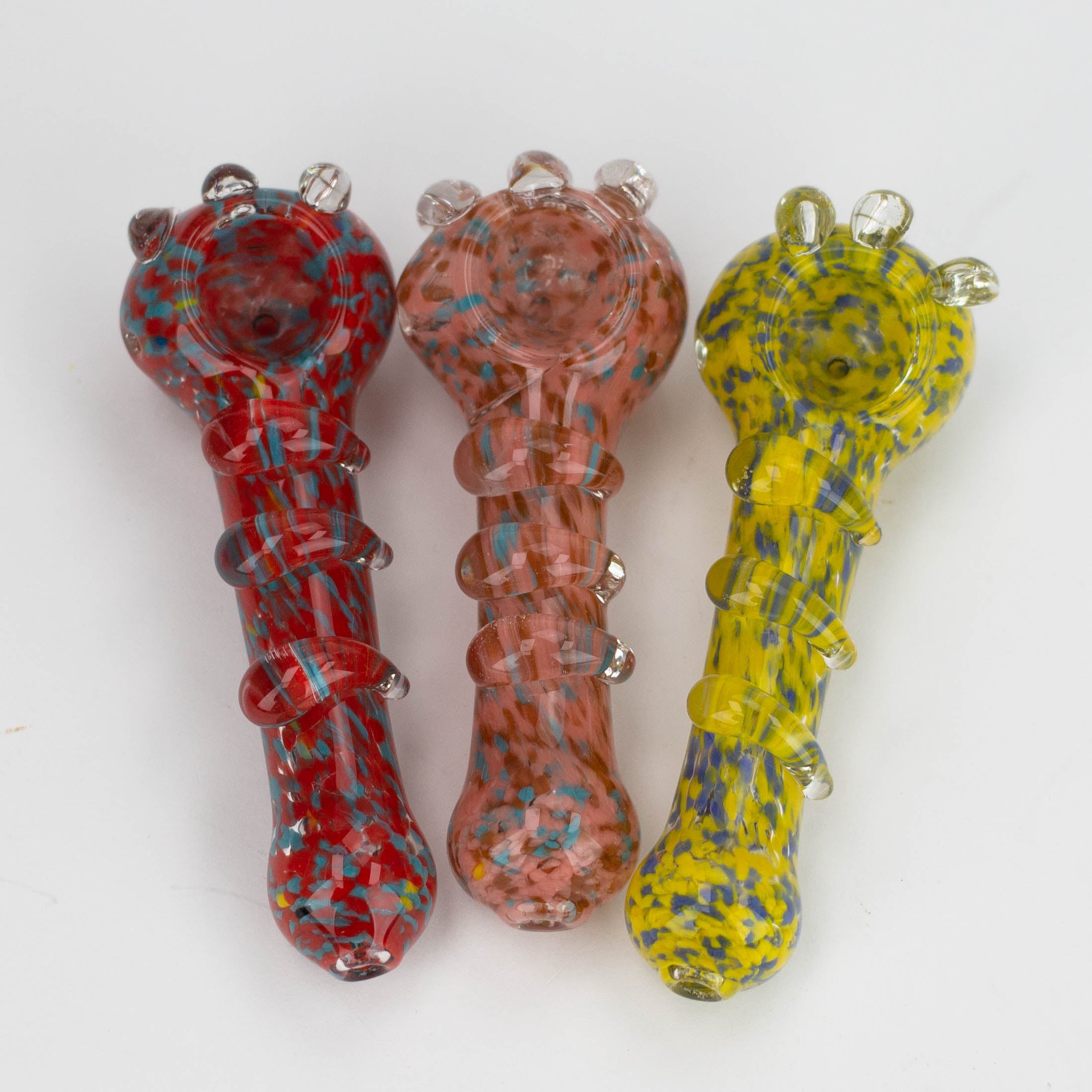 5" softglass hand pipe Pack of 2 [10603]