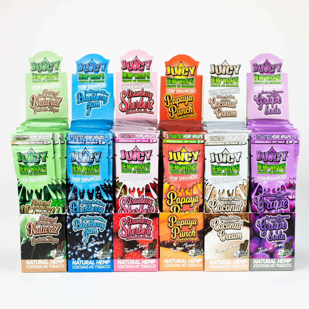 Juicy Jay's TERP Enhanced Hemp Wraps [New][CP1034]