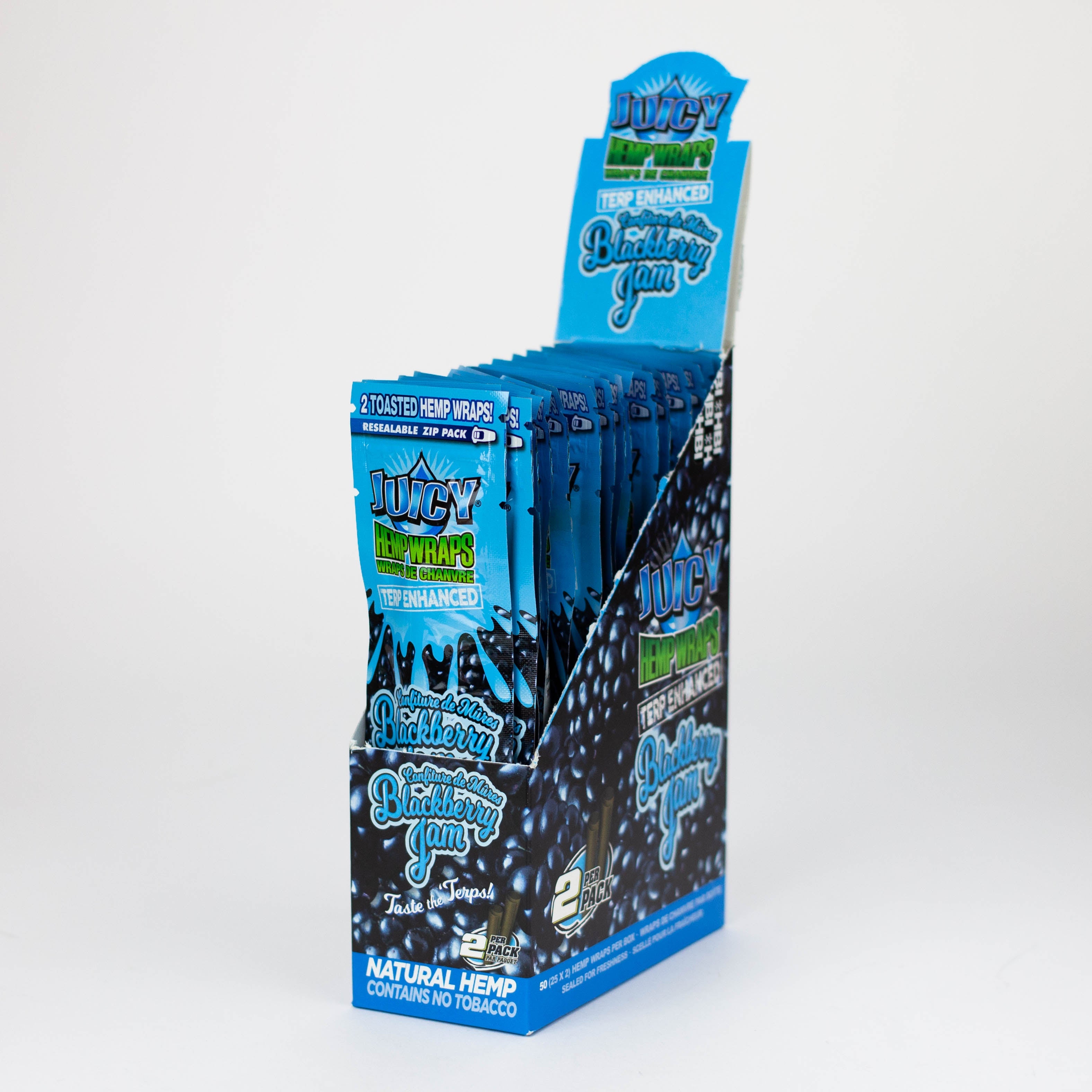 Juicy Jay's TERP Enhanced Hemp Wraps [New][CP1034]